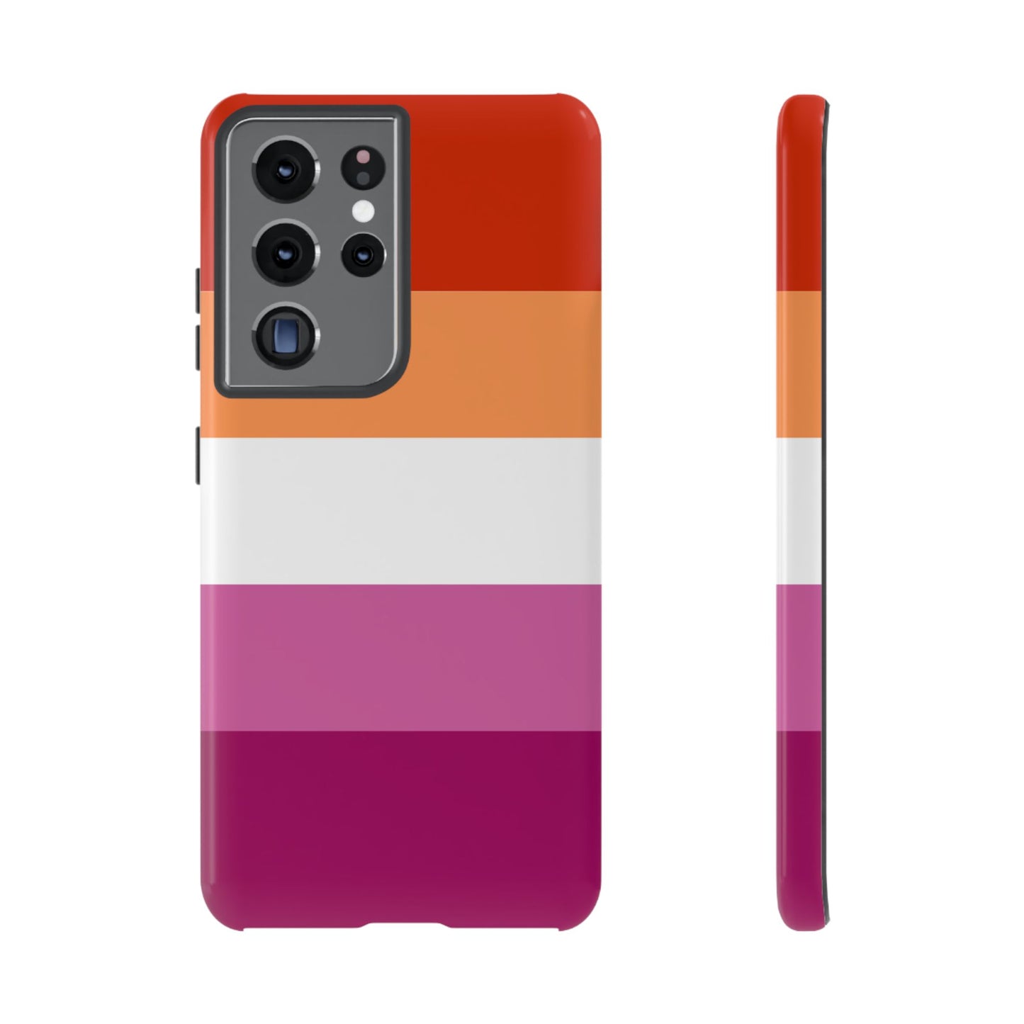 Lesbian Pride Samsung Phone Case – LGBTQ Flag Protective Cover for Galaxy S21 S22 S23 S24 S25