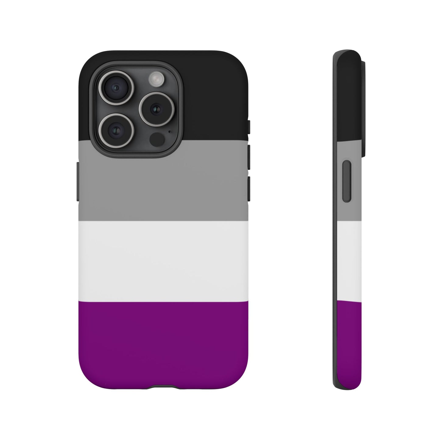 Asexual Pride iPhone Case – LGBTQ Flag Protective Cover for iPhone 11 12 13 14 15 16 17