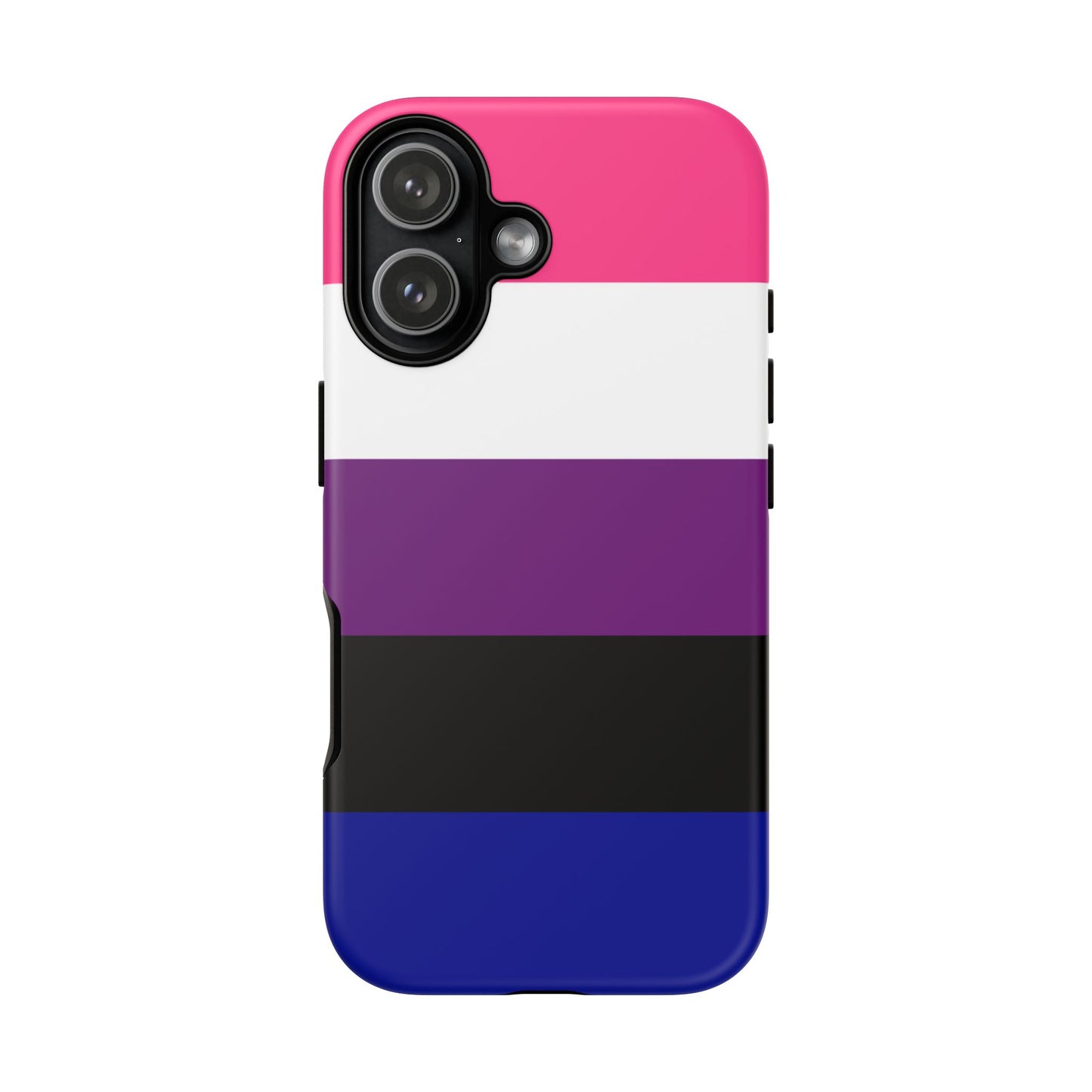 Genderfluid Pride iPhone Case – LGBTQ Flag Protective Cover for iPhone 11 12 13 14 15 16 17