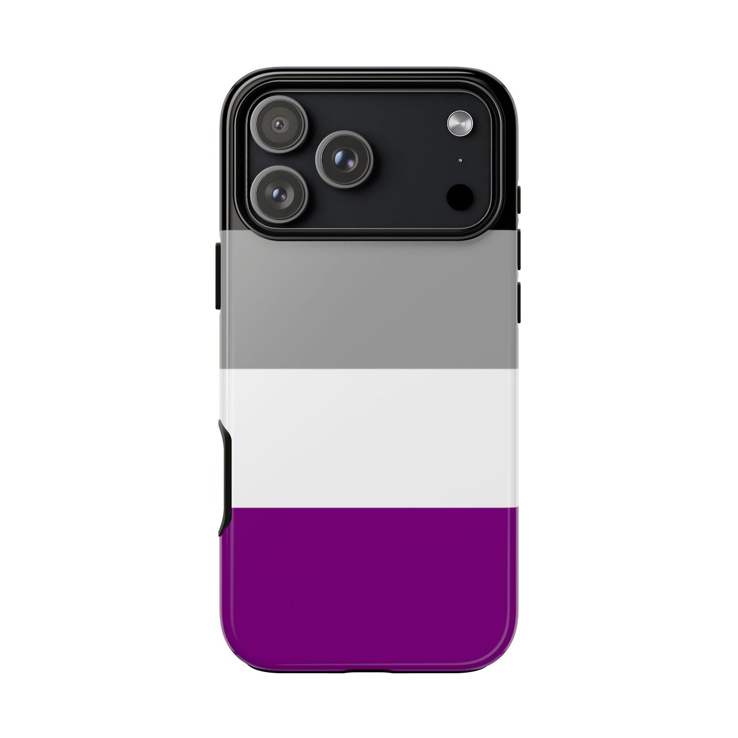 Asexual Pride iPhone Case – LGBTQ Flag Protective Cover for iPhone 11 12 13 14 15 16 17