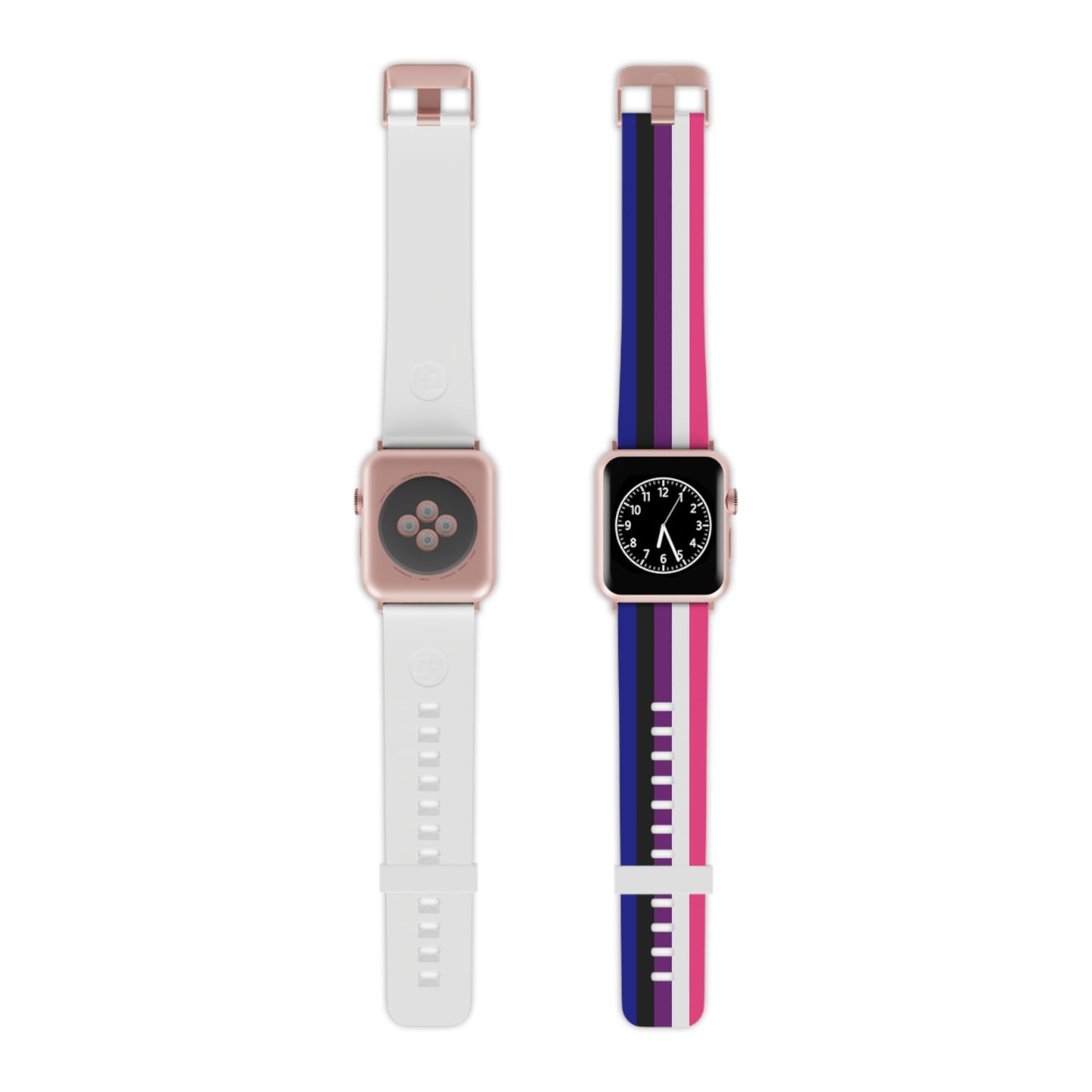 Genderfluid Pride Apple Watch Band – LGBTQ Silicone Strap