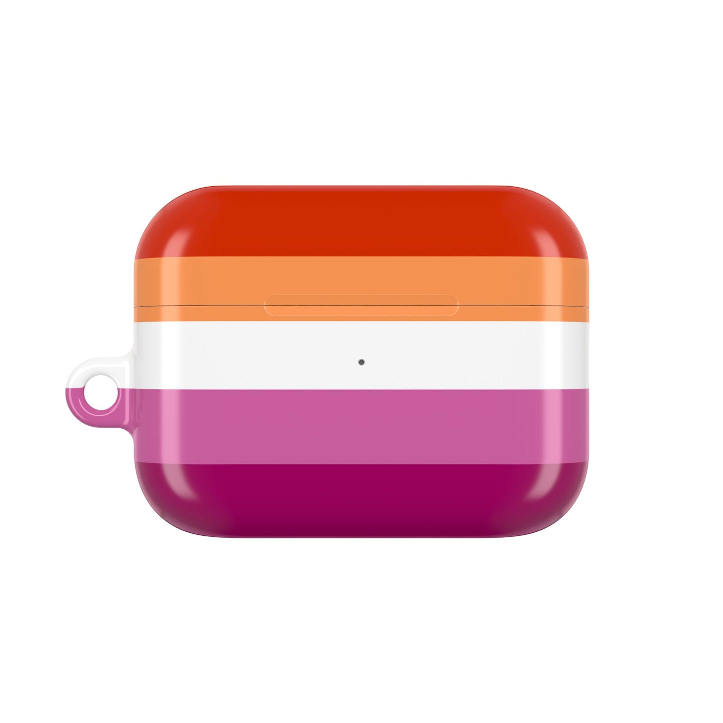 Lesbian Pride Flag AirPods Case Cover | LGBTQ AirPods Case for AirPods Pro & Gen 1–4