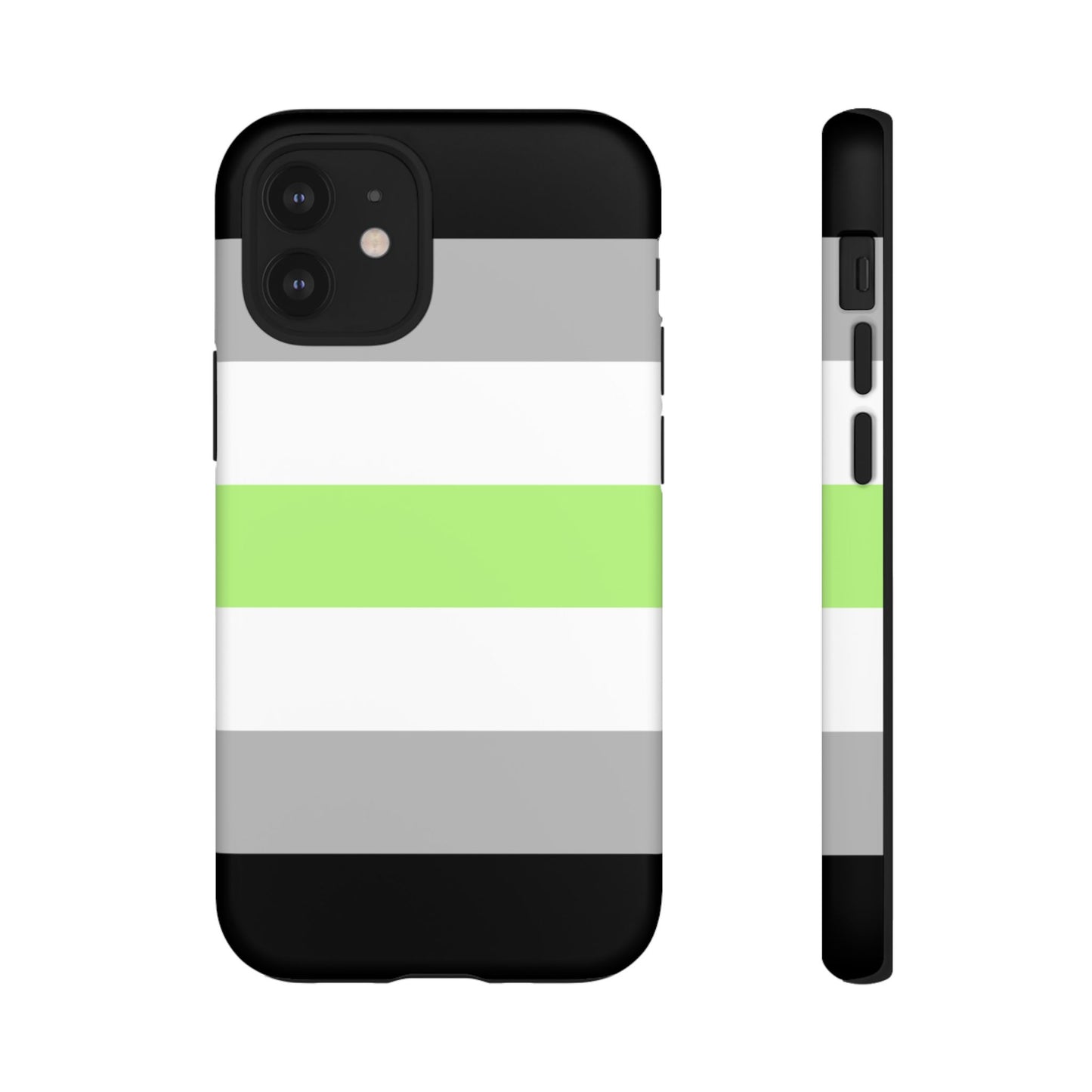 Agender Pride iPhone Case – LGBTQ Flag Protective Cover for iPhone 11 12 13 14 15 16 17