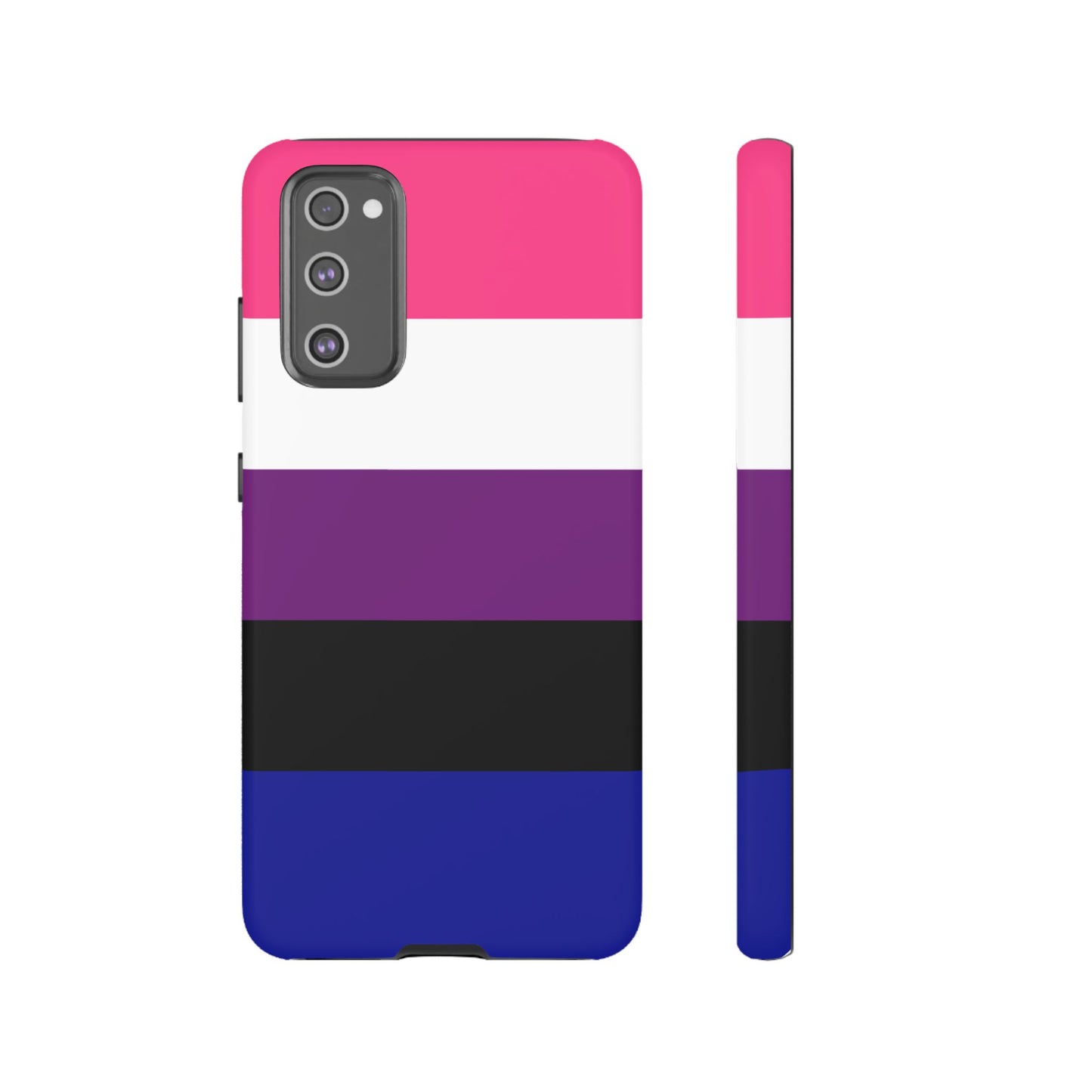 Genderfluid Pride Samsung Phone Case – LGBTQ Flag Protective Cover for Galaxy S21 S22 S23 S24 S25