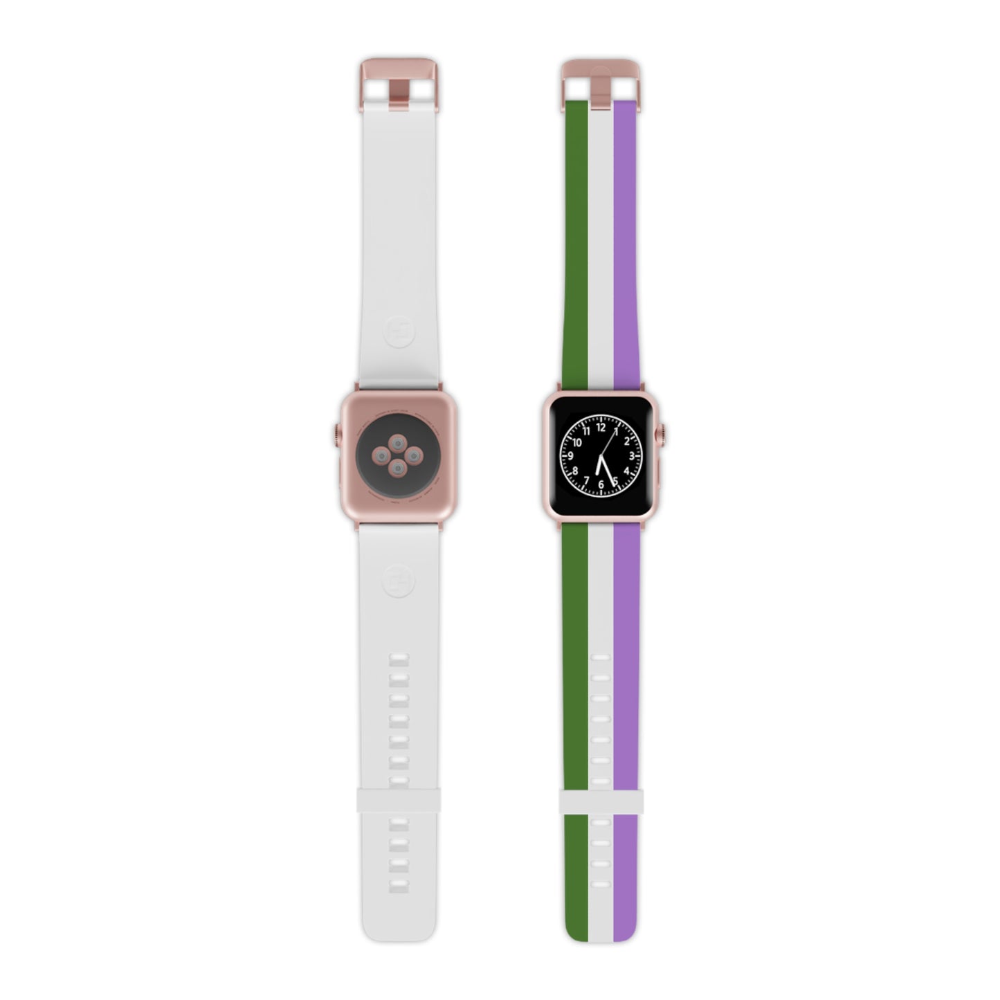 Genderqueer Pride Apple Watch Band – LGBTQ Silicone Strap