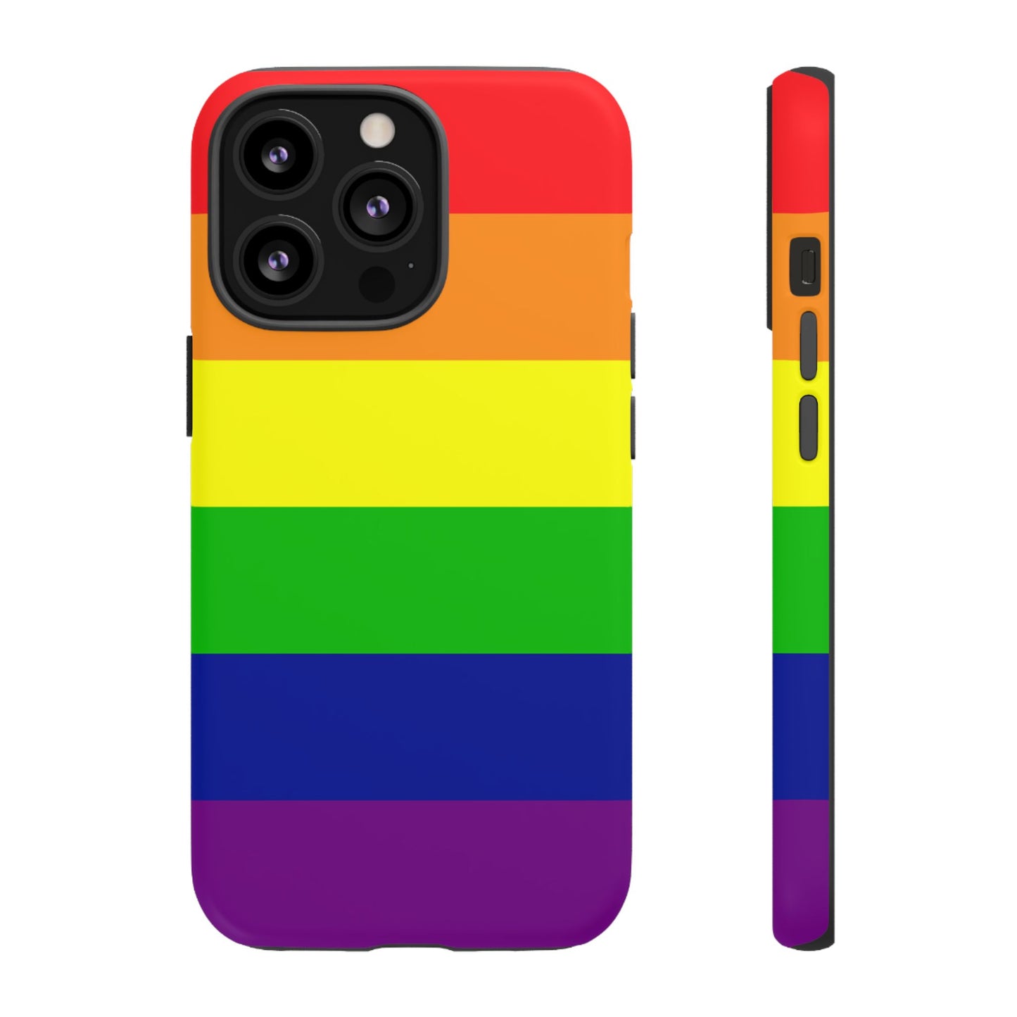 Rainbow Pride iPhone Case – LGBTQ Flag Protective Cover for iPhone 11 12 13 14 15 16 17