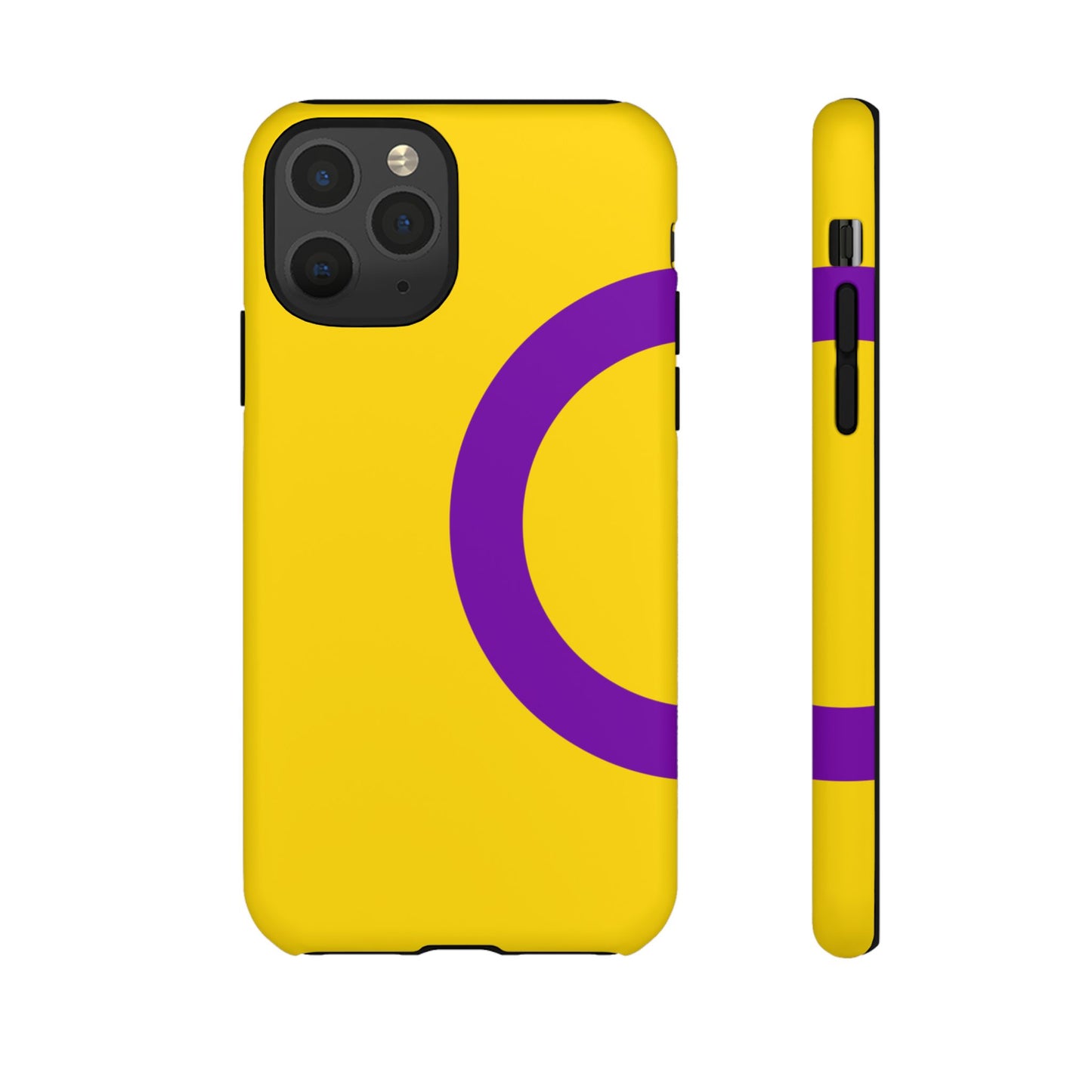 Intersex Pride iPhone Case – LGBTQ Flag Protective Cover for iPhone 11 12 13 14 15 16 17