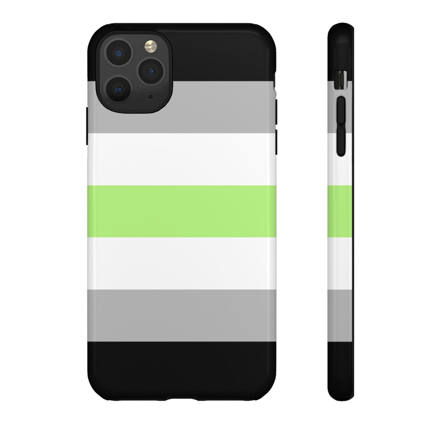 Agender Pride iPhone Case – LGBTQ Flag Protective Cover for iPhone 11 12 13 14 15 16 17