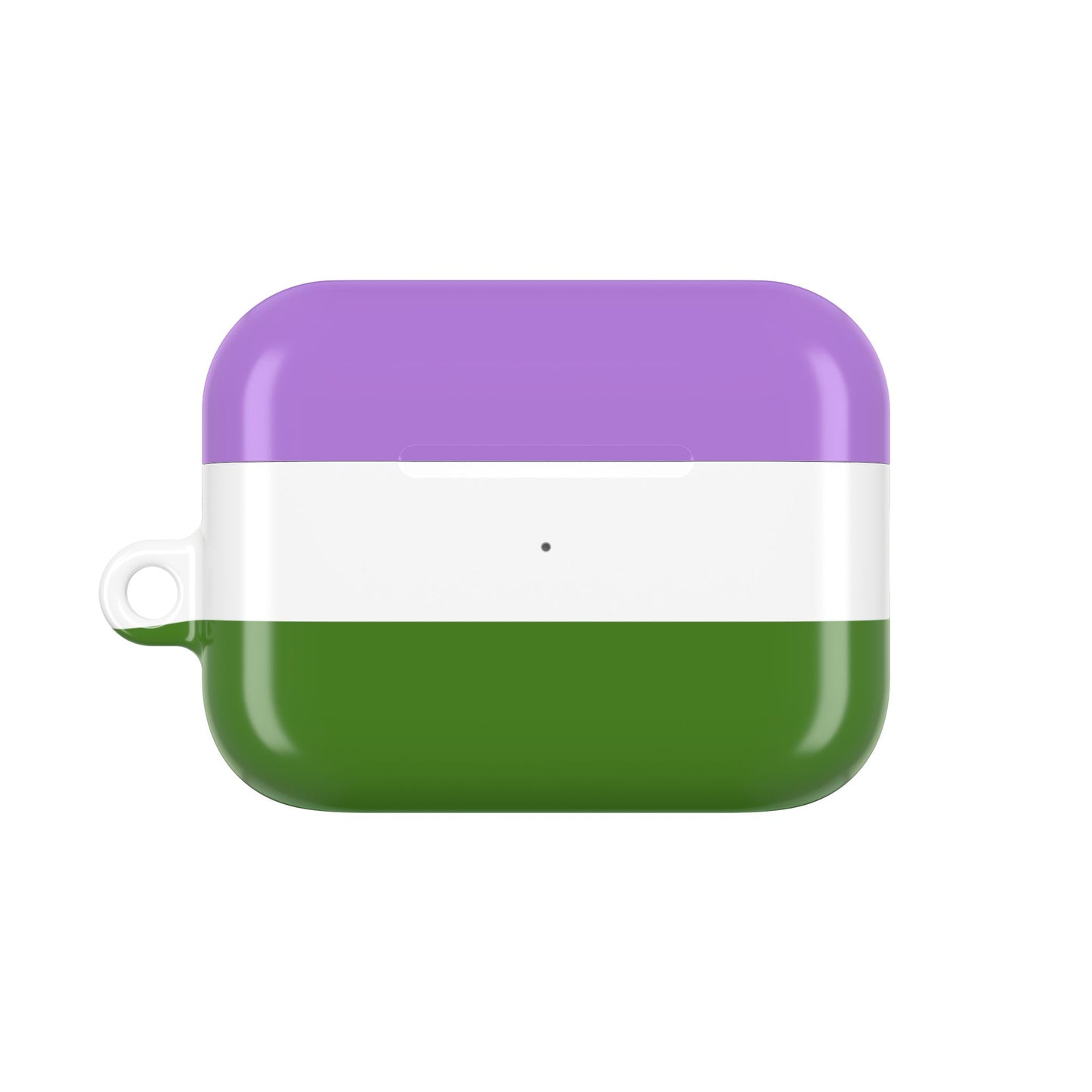 Genderqueer Pride Flag AirPods Case Cover | LGBTQ AirPods Case for AirPods Pro & Gen 1–4