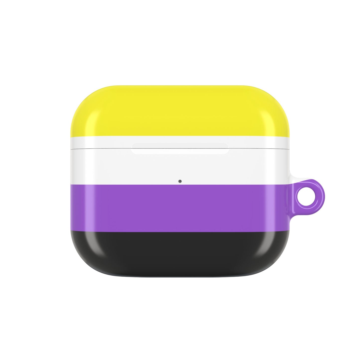 Nonbinary Pride Flag AirPods Case Cover | LGBTQ AirPods Case for AirPods Pro & Gen 1–4