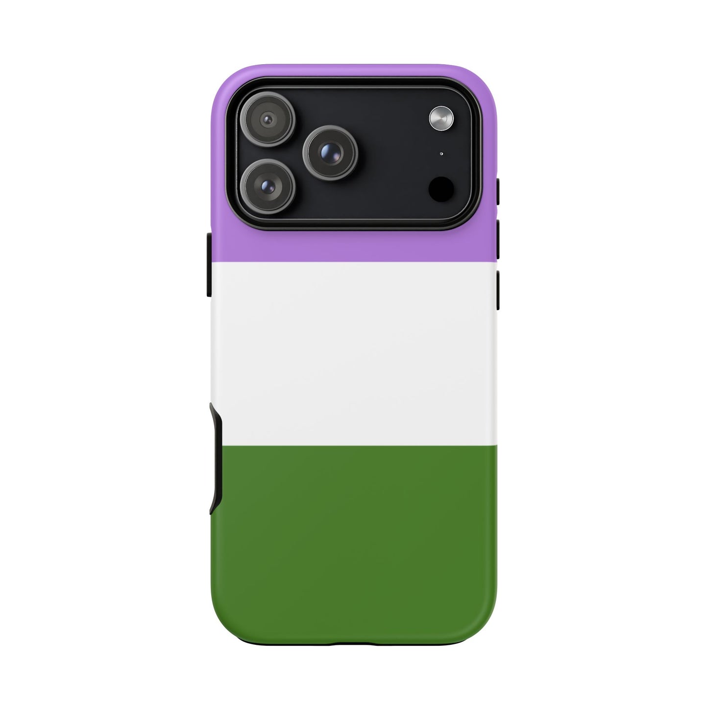 Genderqueer Pride iPhone Case – LGBTQ Flag Protective Cover for iPhone 11 12 13 14 15 16 17
