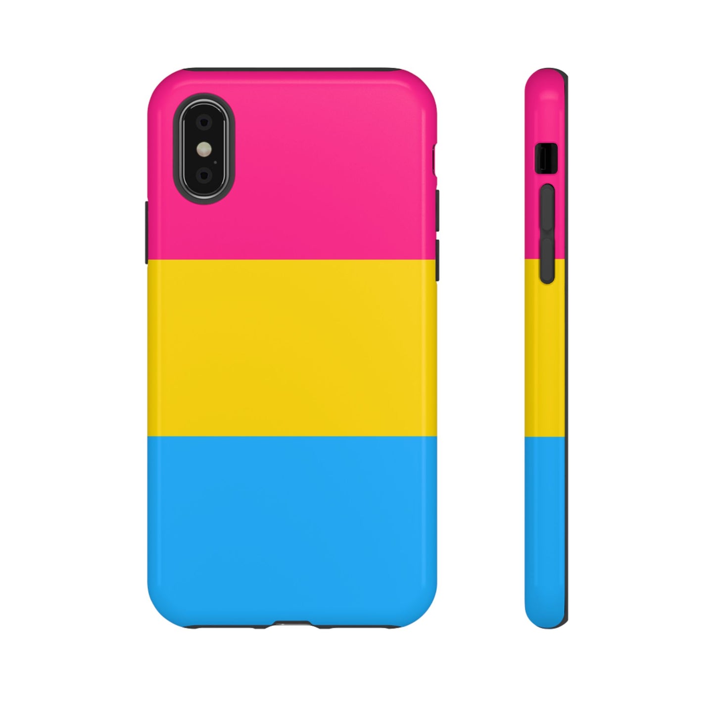 Pansexual Pride iPhone Case – LGBTQ Flag Protective Cover for iPhone 11 12 13 14 15 16 17