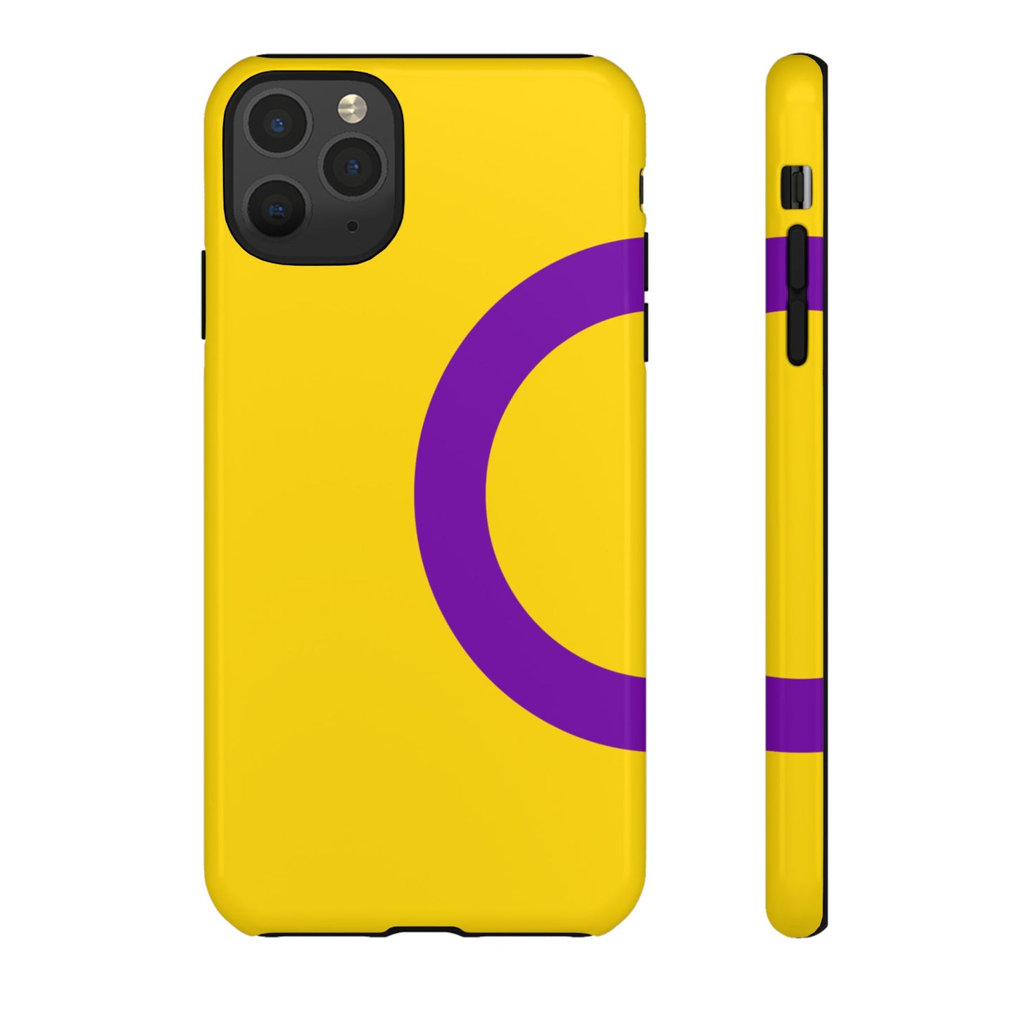 Intersex Pride iPhone Case – LGBTQ Flag Protective Cover for iPhone 11 12 13 14 15 16 17