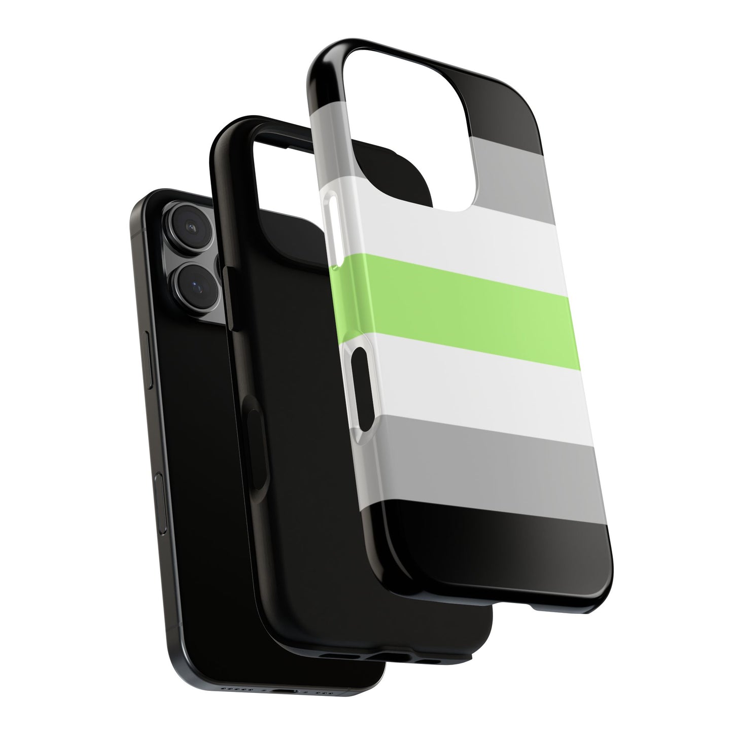 Agender Pride iPhone Case – LGBTQ Flag Protective Cover for iPhone 11 12 13 14 15 16 17