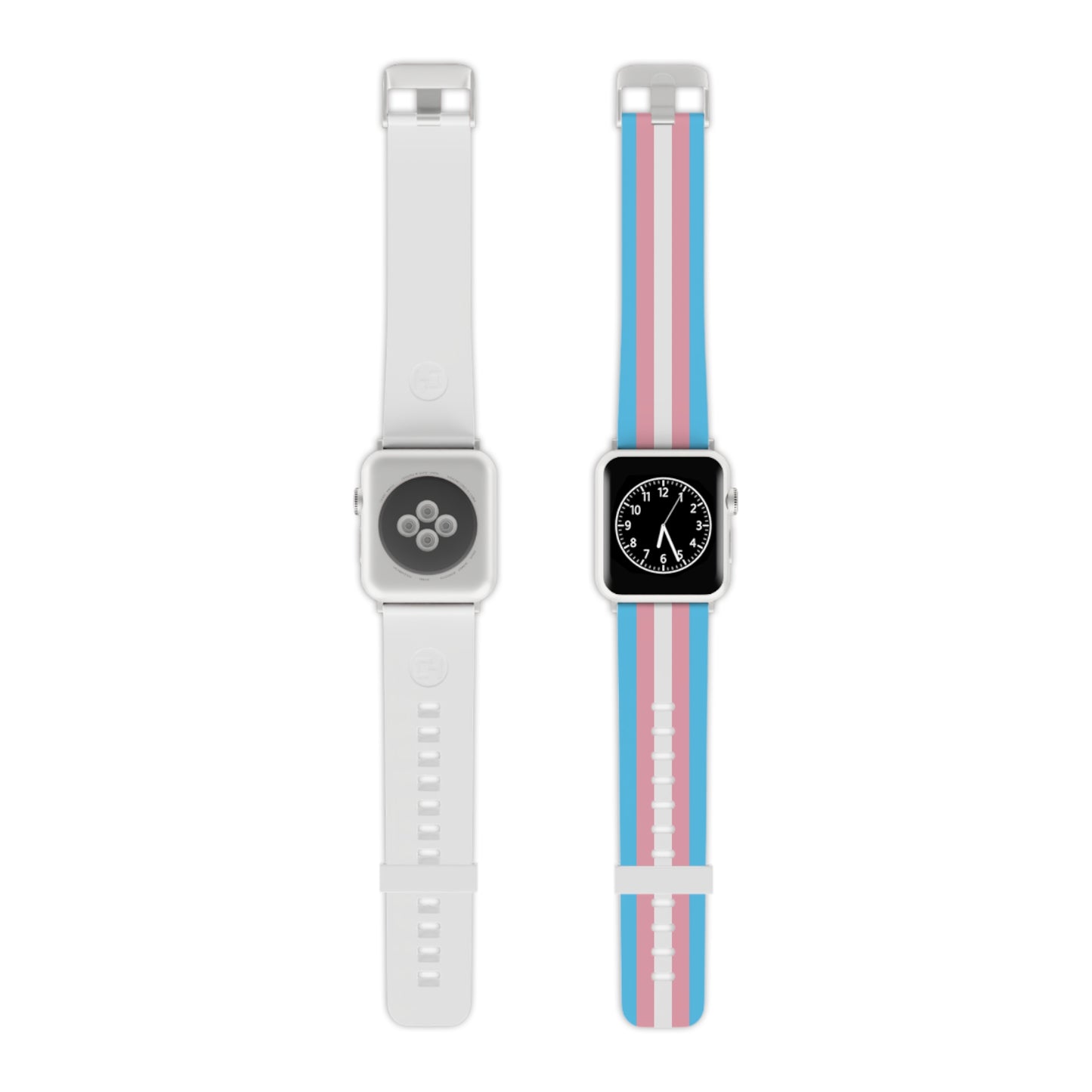 Transgender Pride Apple Watch Band – LGBTQ Silicone Strap