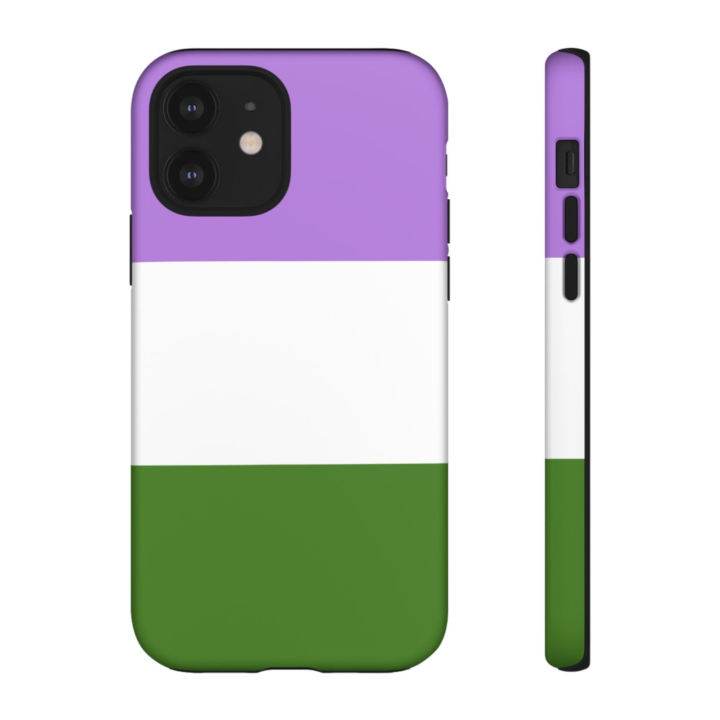 Genderqueer Pride iPhone Case – LGBTQ Flag Protective Cover for iPhone 11 12 13 14 15 16 17