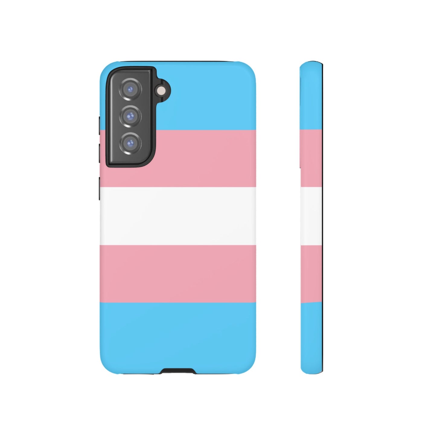 Transgender Pride Samsung Phone Case – LGBTQ Flag Protective Cover for Galaxy S21 S22 S23 S24 S25