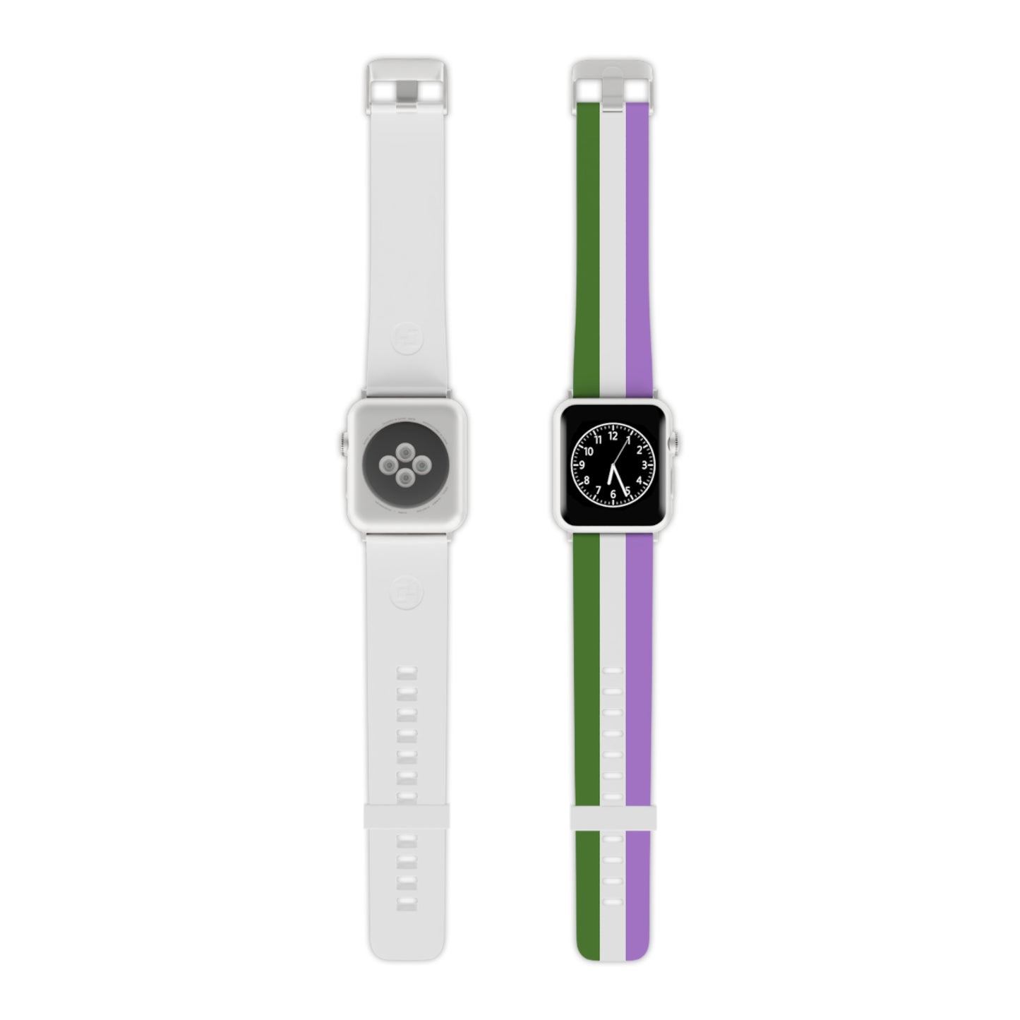 Genderqueer Pride Apple Watch Band – LGBTQ Silicone Strap