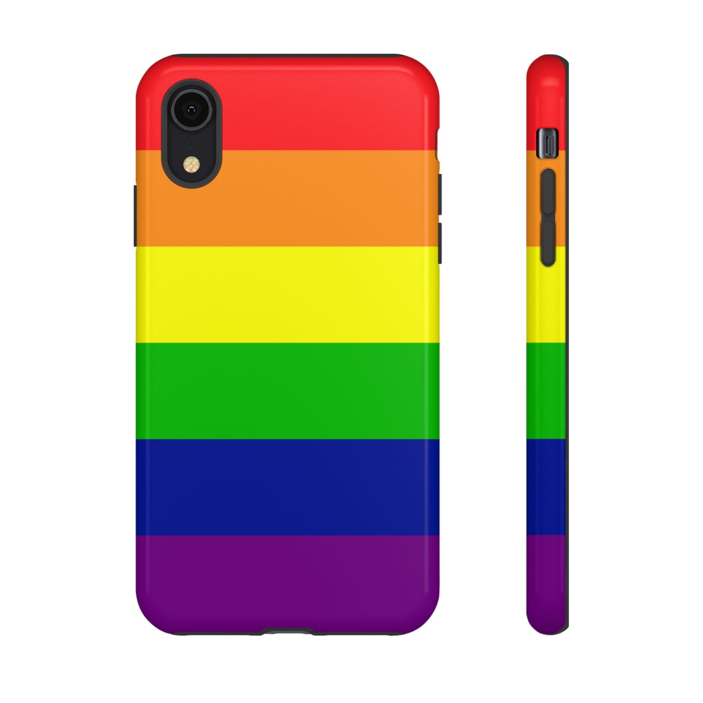 Rainbow Pride iPhone Case – LGBTQ Flag Protective Cover for iPhone 11 12 13 14 15 16 17