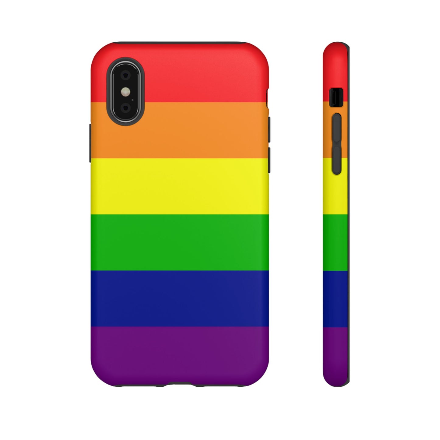 Rainbow Pride iPhone Case – LGBTQ Flag Protective Cover for iPhone 11 12 13 14 15 16 17