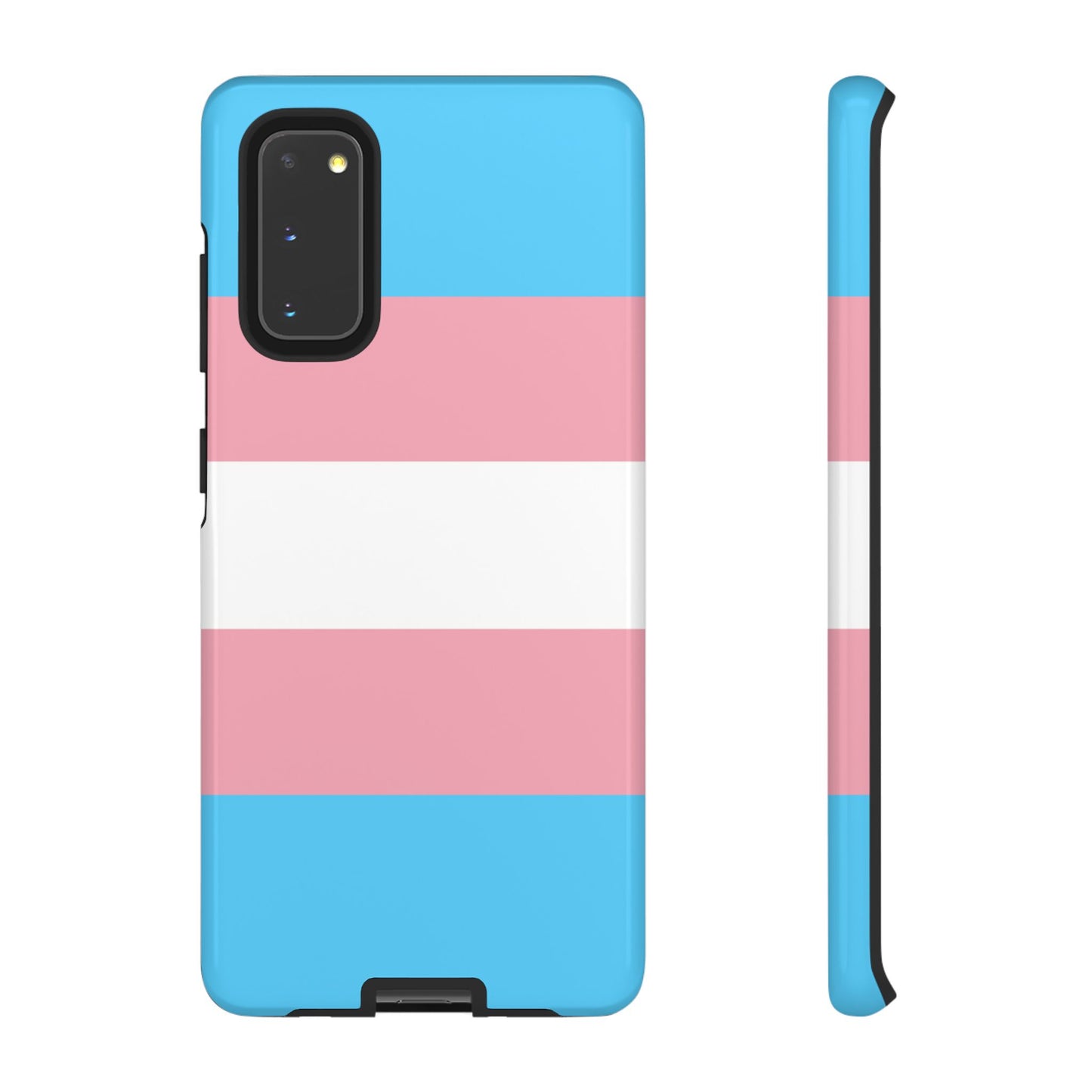 Transgender Pride Samsung Phone Case – LGBTQ Flag Protective Cover for Galaxy S21 S22 S23 S24 S25