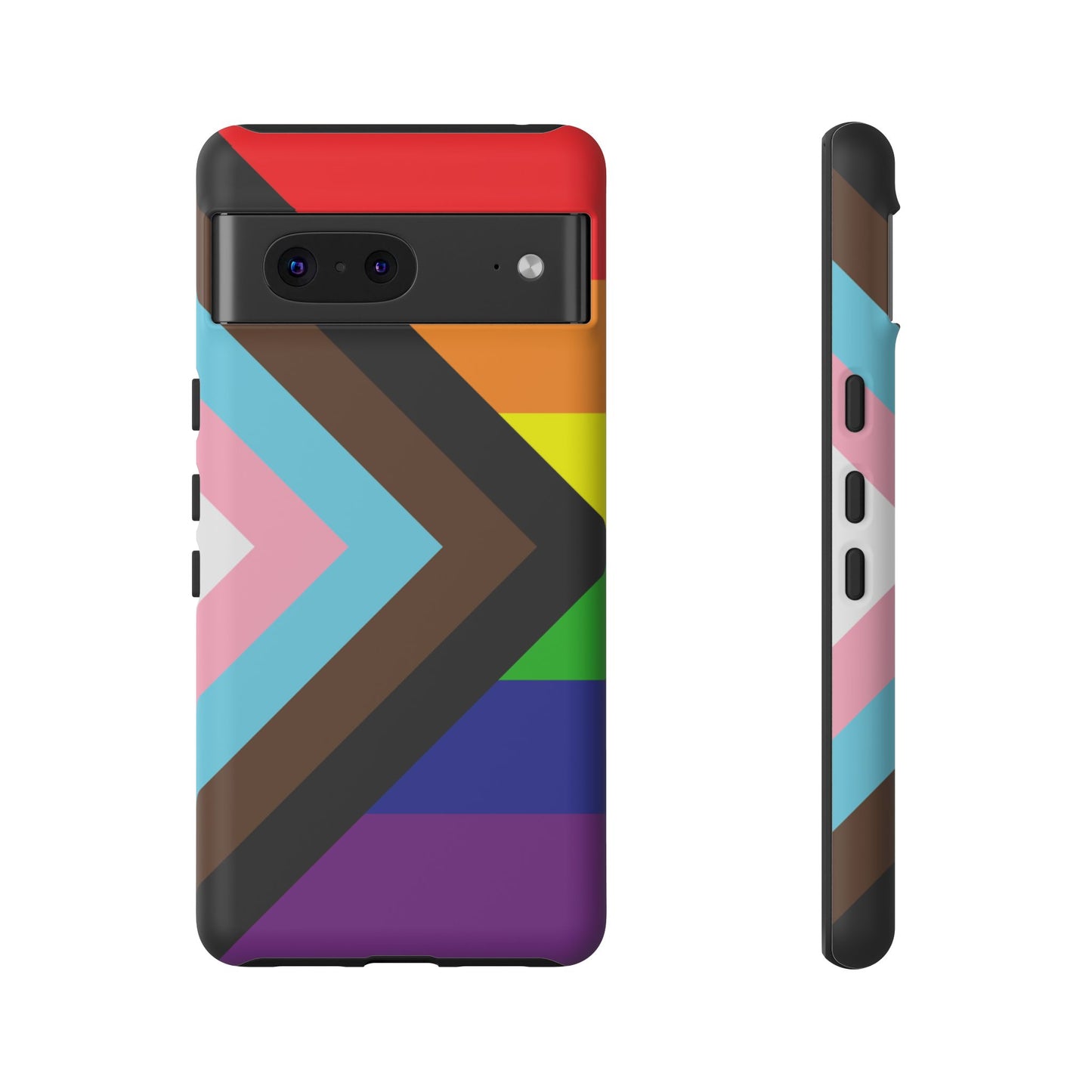 Progress Pride Google Pixel Phone Case – LGBTQ Protective Cover for Pixel 6 7 8 9