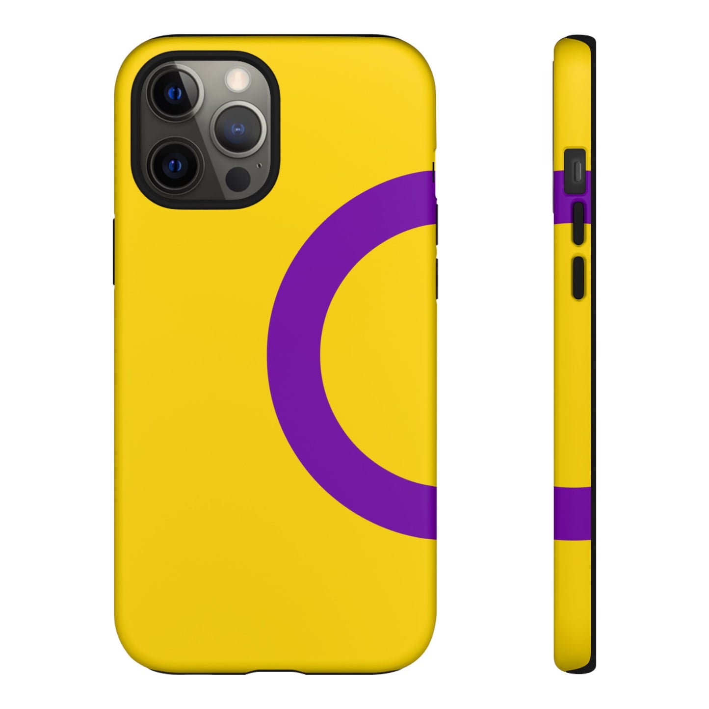 Intersex Pride iPhone Case – LGBTQ Flag Protective Cover for iPhone 11 12 13 14 15 16 17