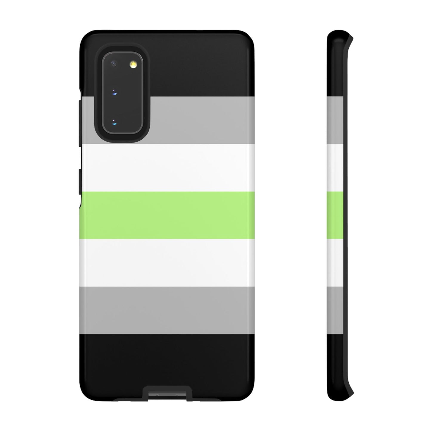 Agender Pride Samsung Phone Case – LGBTQ Flag Protective Cover for Galaxy S21 S22 S23 S24 S25