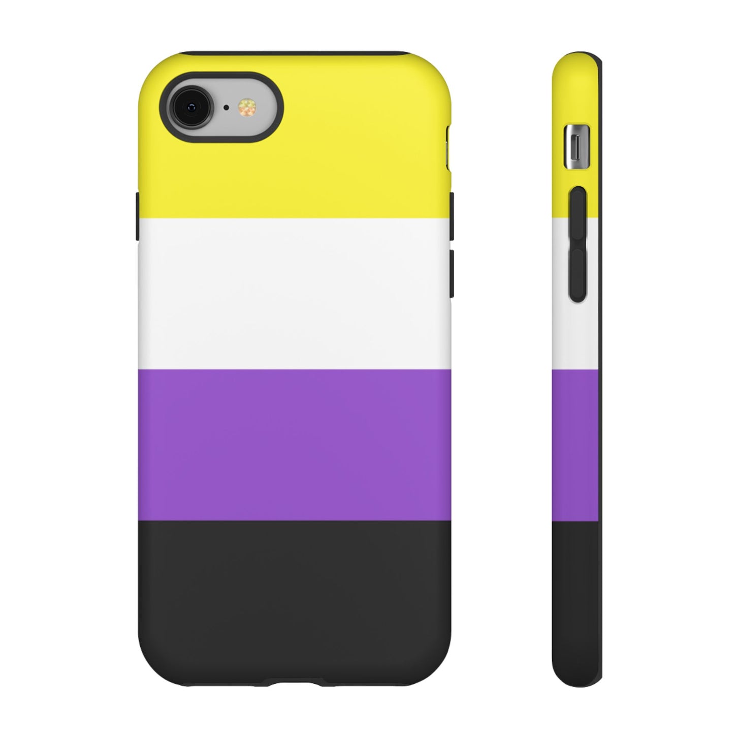 Nonbinary Pride iPhone Case – LGBTQ Flag Protective Cover for iPhone 11 12 13 14 15 16 17