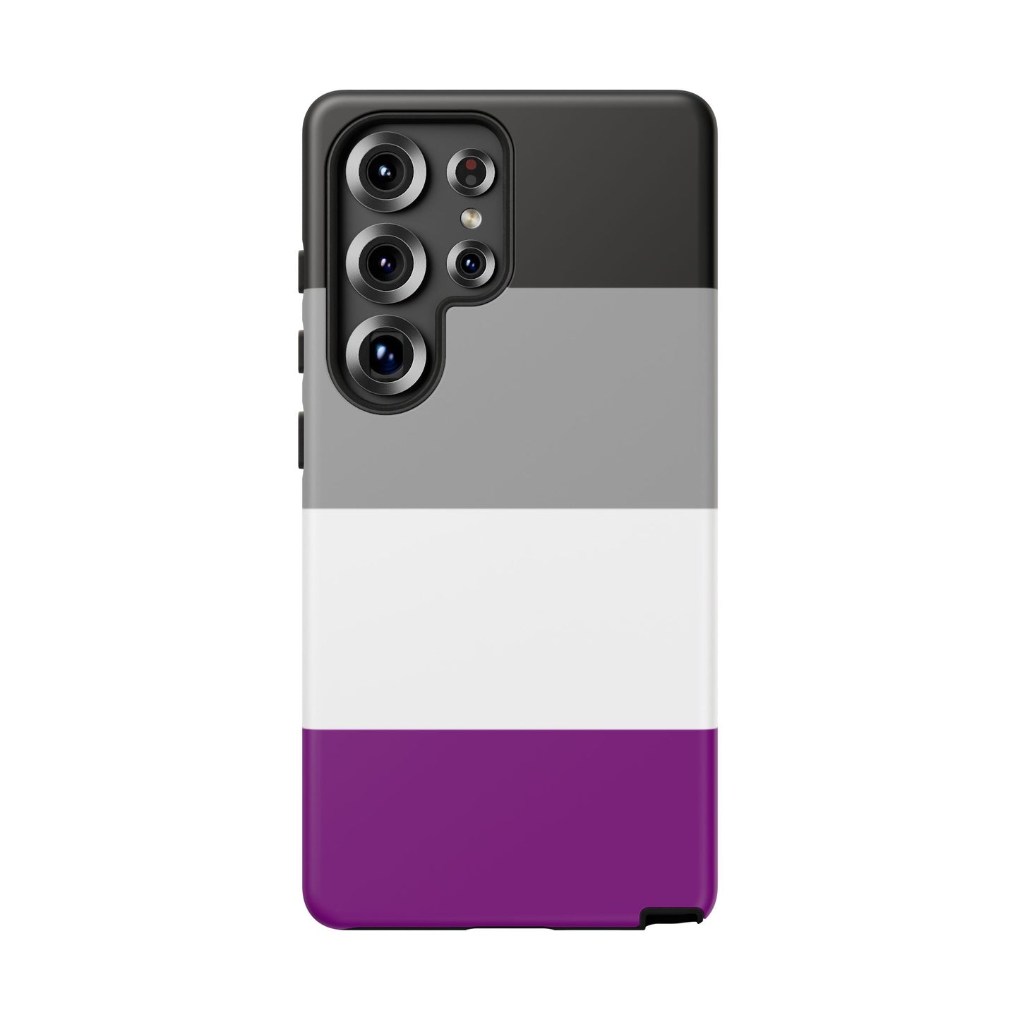Asexual Pride Samsung Phone Case – LGBTQ Flag Protective Cover for Galaxy S21 S22 S23 S24 S25