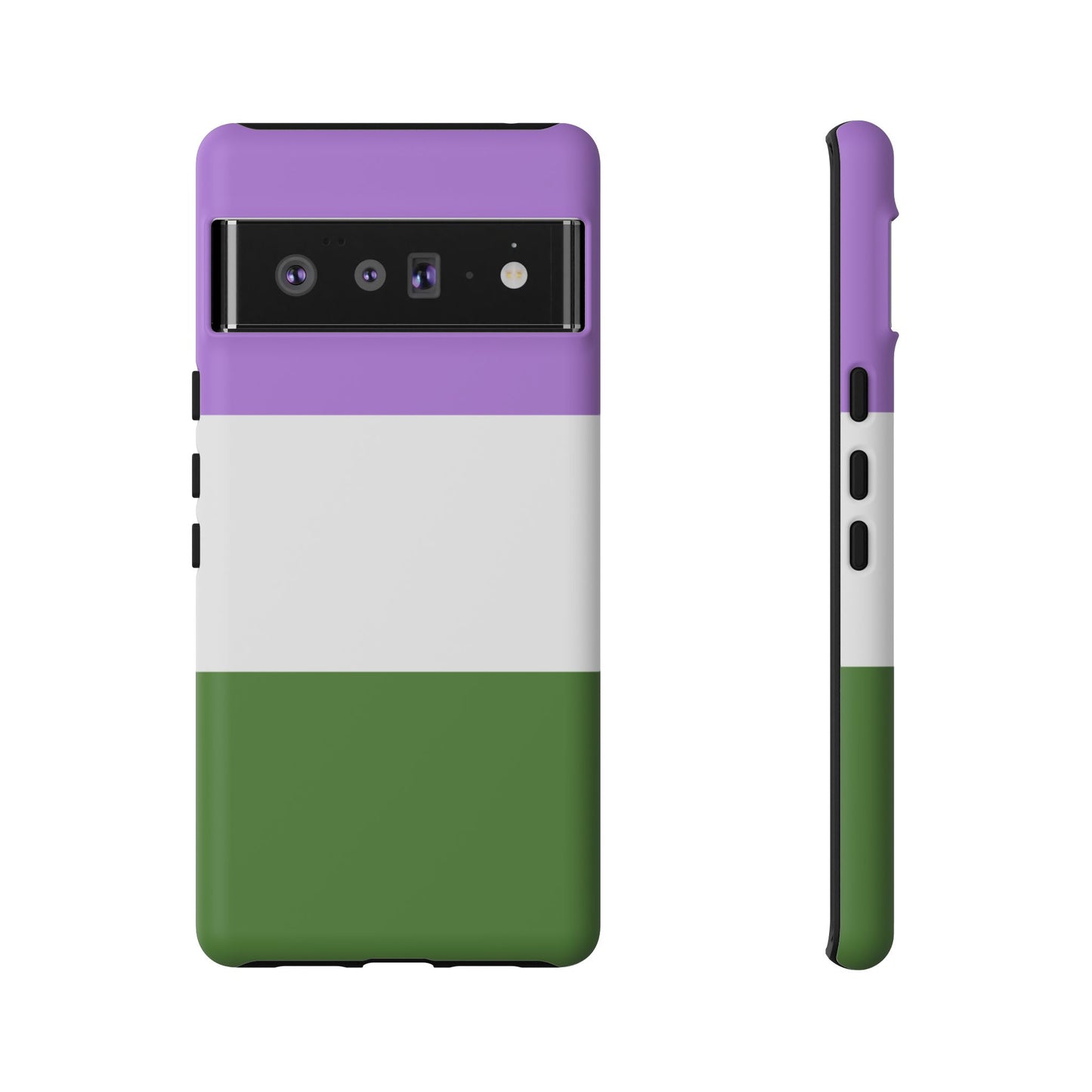 Genderqueer Pride Google Pixel Phone Case – LGBTQ Protective Cover for Pixel 6 7 8 9