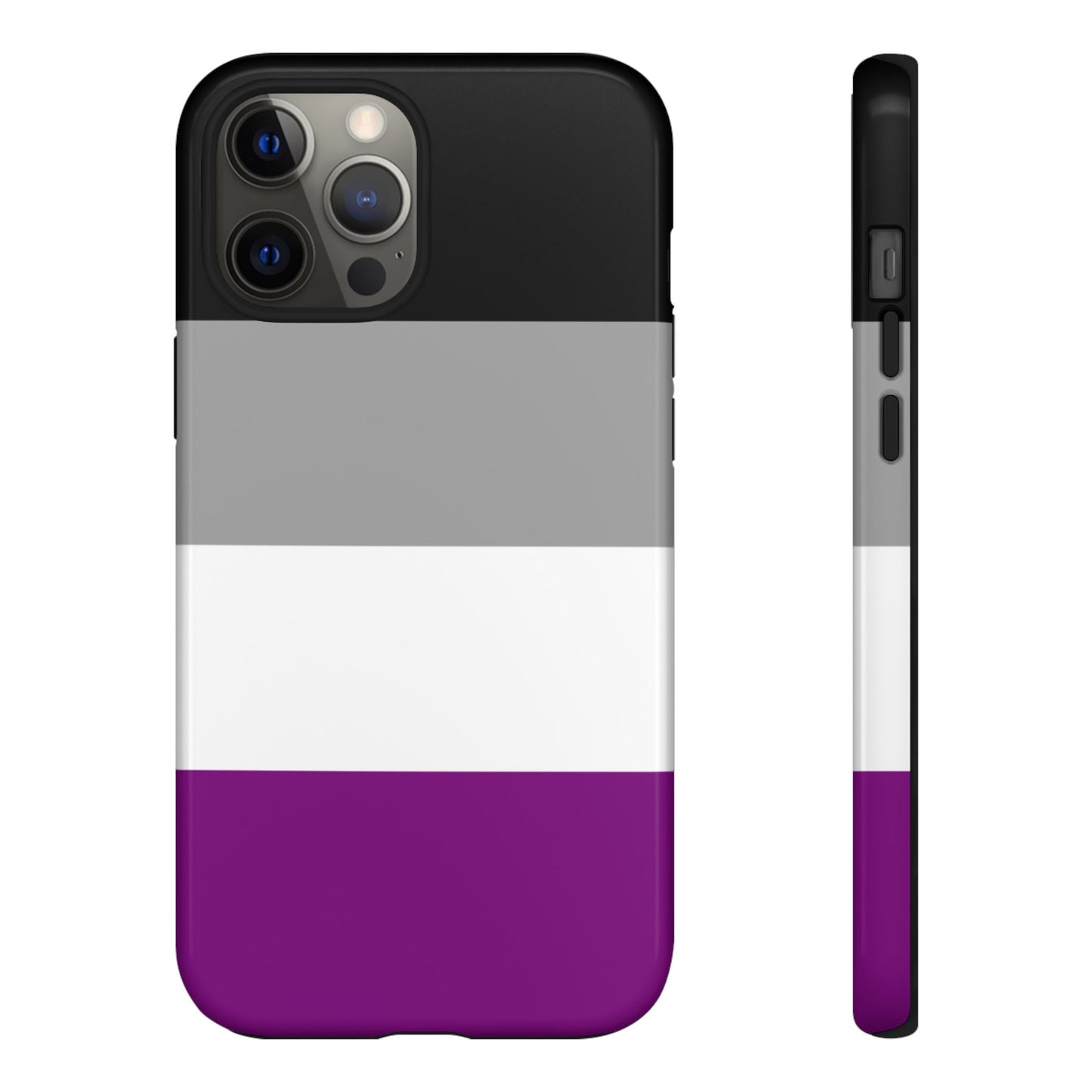 Asexual Pride iPhone Case – LGBTQ Flag Protective Cover for iPhone 11 12 13 14 15 16 17