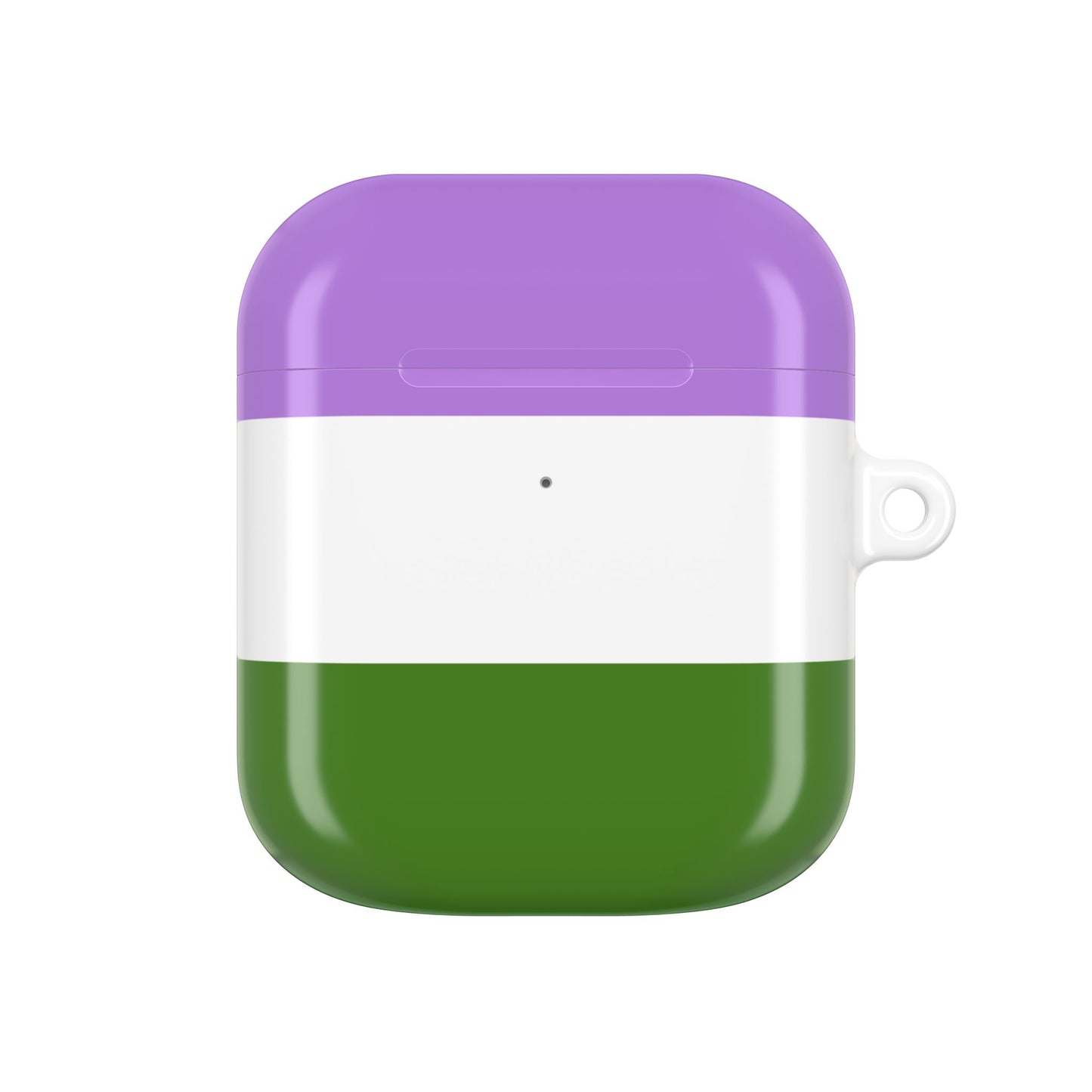 Genderqueer Pride Flag AirPods Case Cover | LGBTQ AirPods Case for AirPods Pro & Gen 1–4