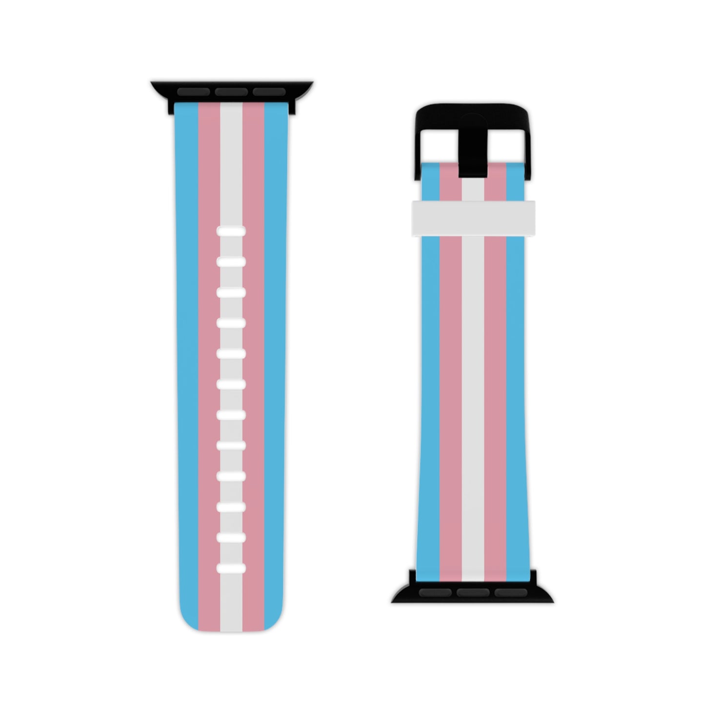 Transgender Pride Apple Watch Band – LGBTQ Silicone Strap