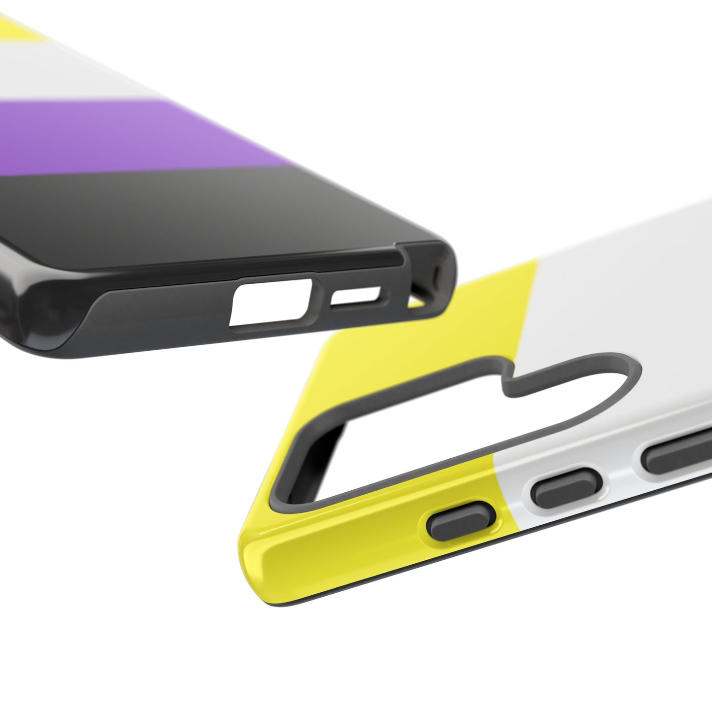 Nonbinary Pride Samsung Phone Case – LGBTQ Flag Protective Cover for Galaxy S21 S22 S23 S24 S25