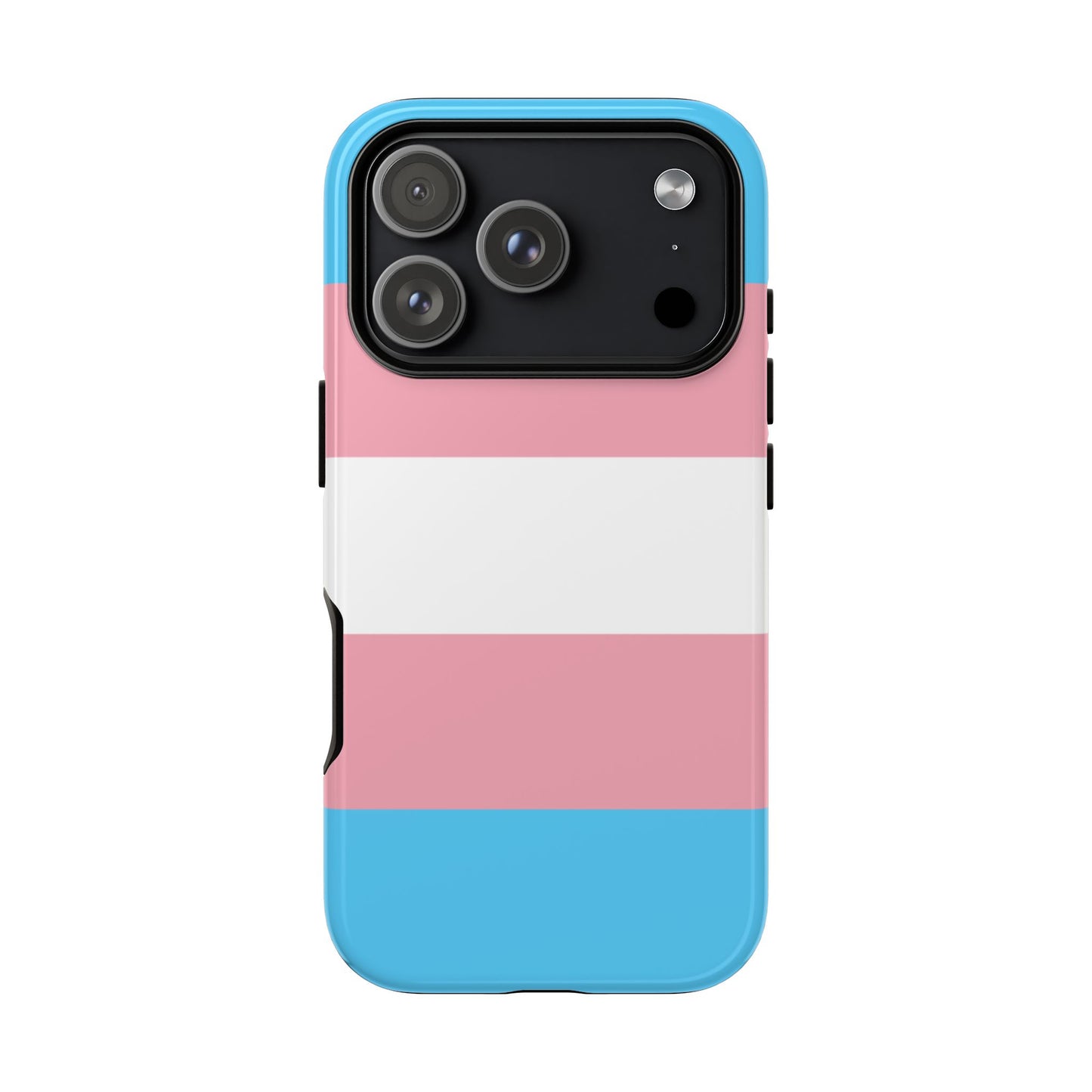 Transgender Pride iPhone Case – LGBTQ Flag Protective Cover for iPhone 11 12 13 14 15 16 17