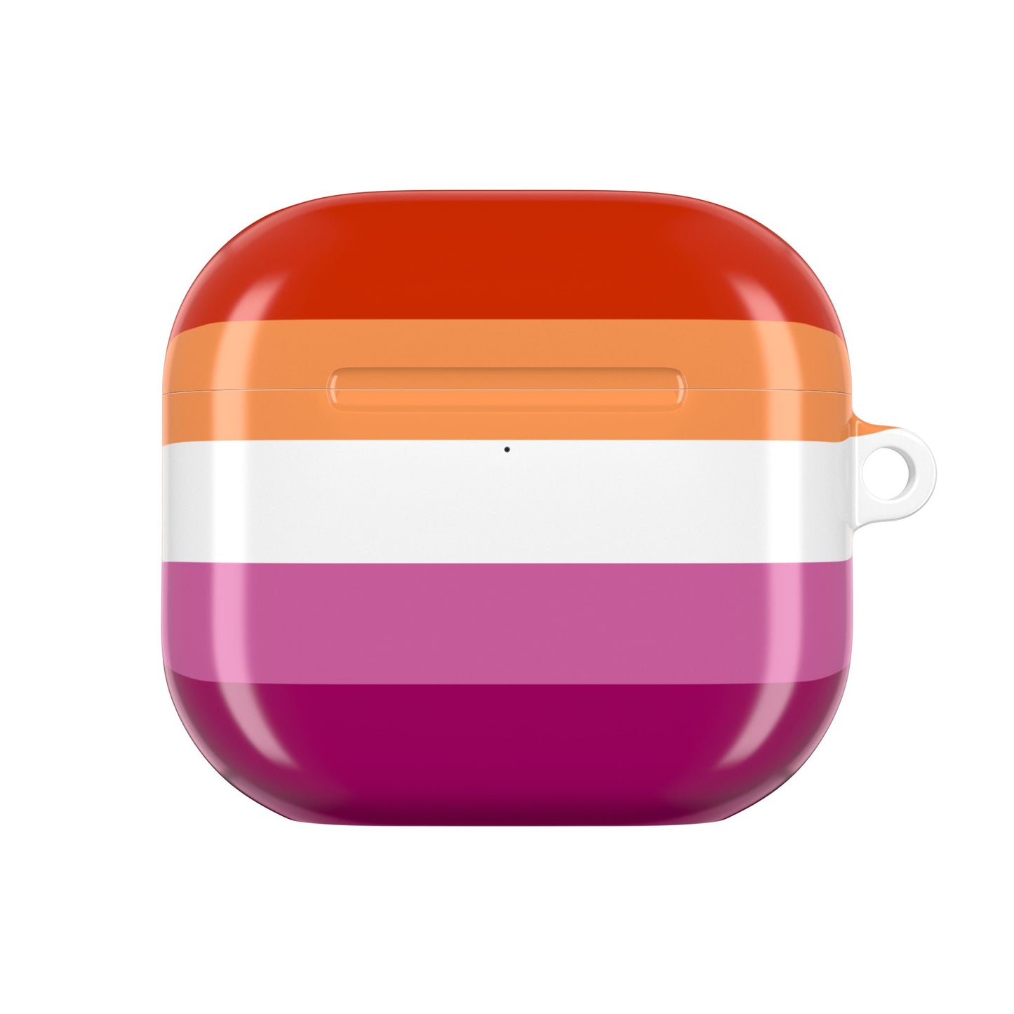 Lesbian Pride Flag AirPods Case Cover | LGBTQ AirPods Case for AirPods Pro & Gen 1–4