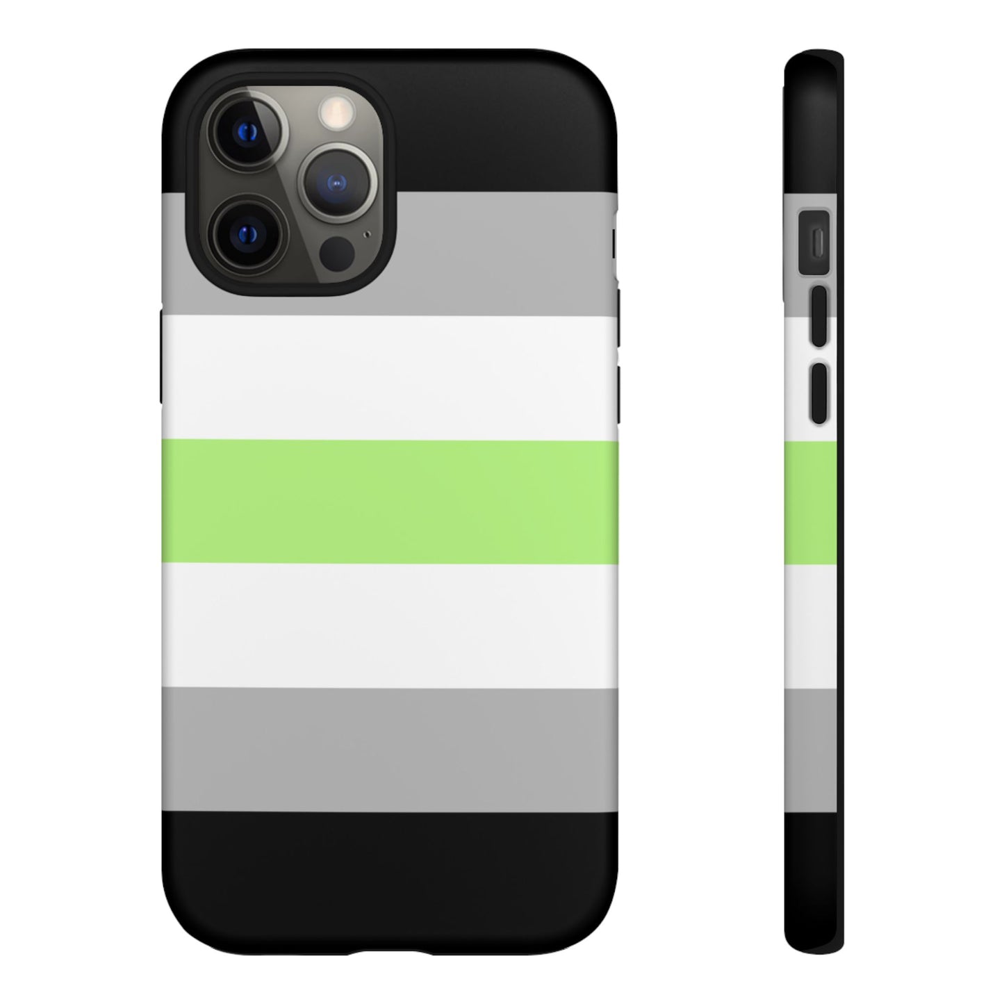 Agender Pride iPhone Case – LGBTQ Flag Protective Cover for iPhone 11 12 13 14 15 16 17