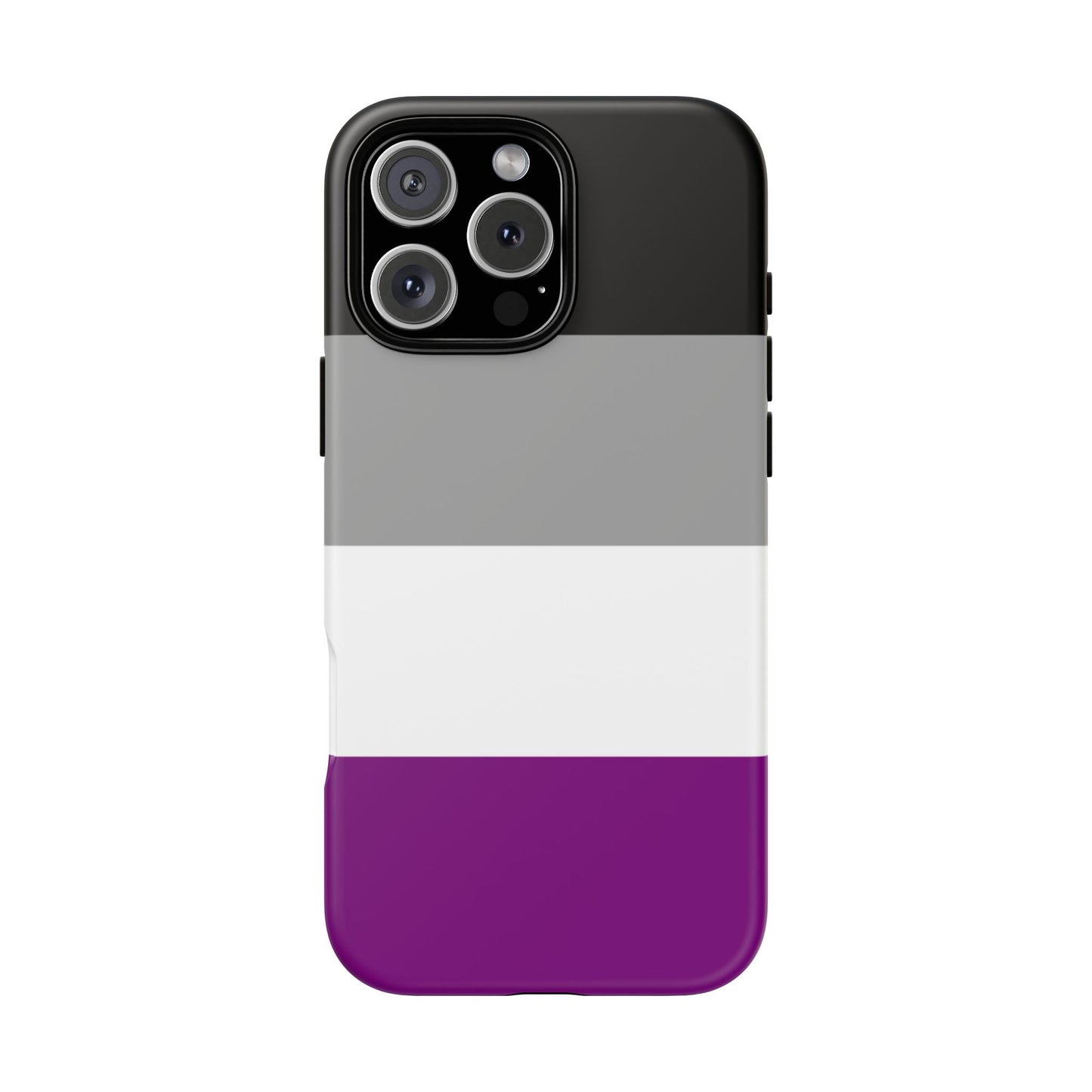 Asexual Pride iPhone Case – LGBTQ Flag Protective Cover for iPhone 11 12 13 14 15 16 17
