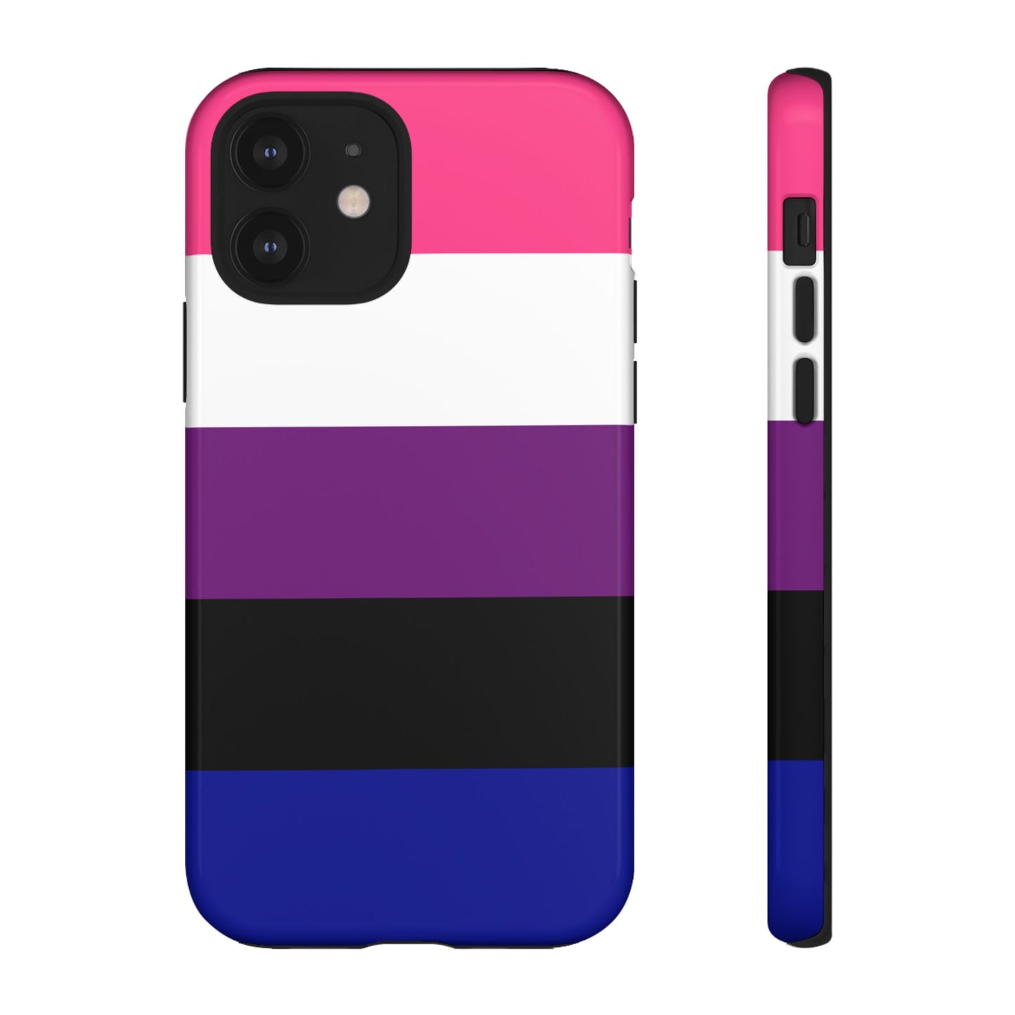 Genderfluid Pride iPhone Case – LGBTQ Flag Protective Cover for iPhone 11 12 13 14 15 16 17