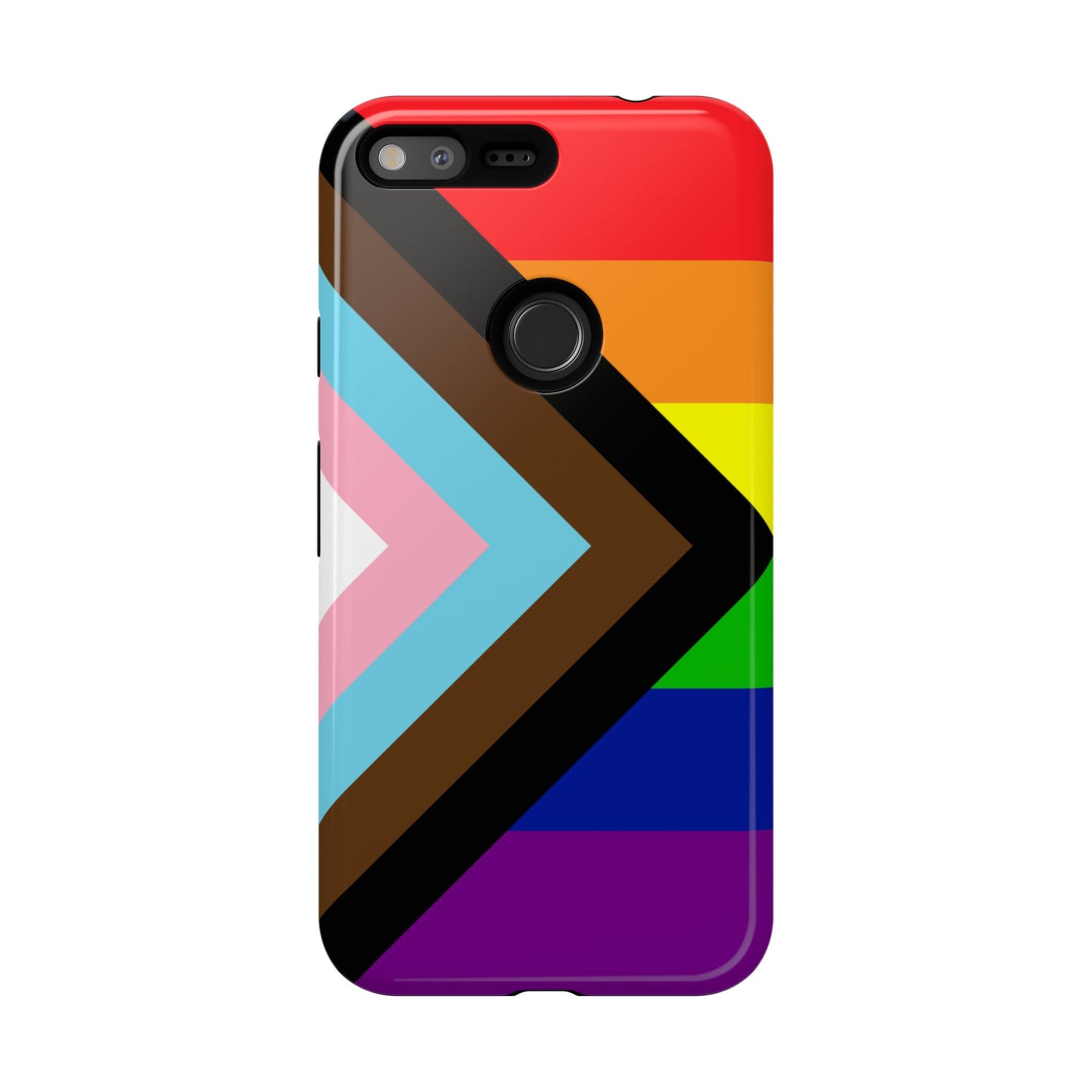 Progress Pride Google Pixel Phone Case – LGBTQ Protective Cover for Pixel 6 7 8 9