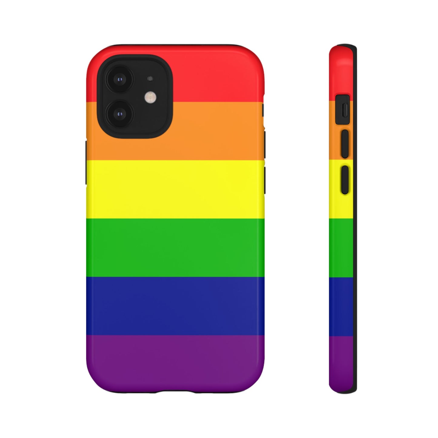 Rainbow Pride iPhone Case – LGBTQ Flag Protective Cover for iPhone 11 12 13 14 15 16 17