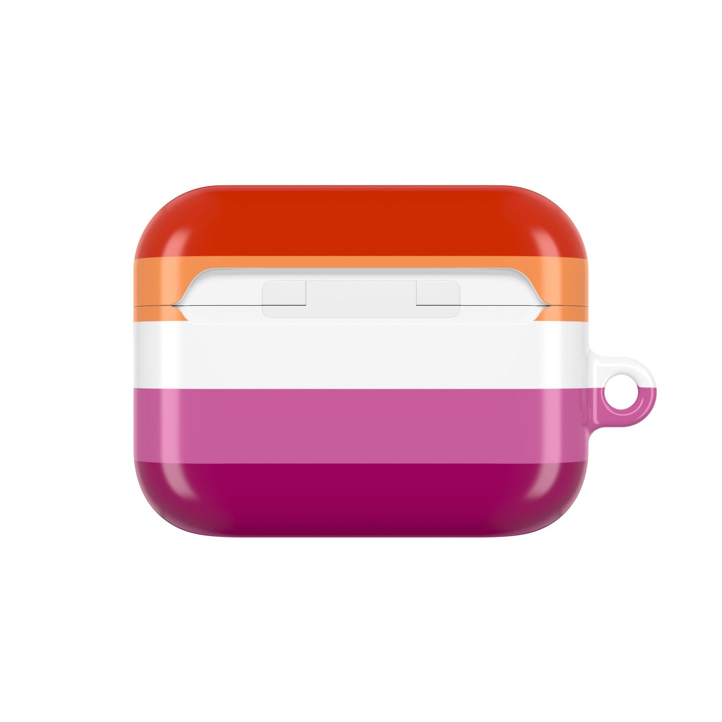 Lesbian Pride Flag AirPods Case Cover | LGBTQ AirPods Case for AirPods Pro & Gen 1–4