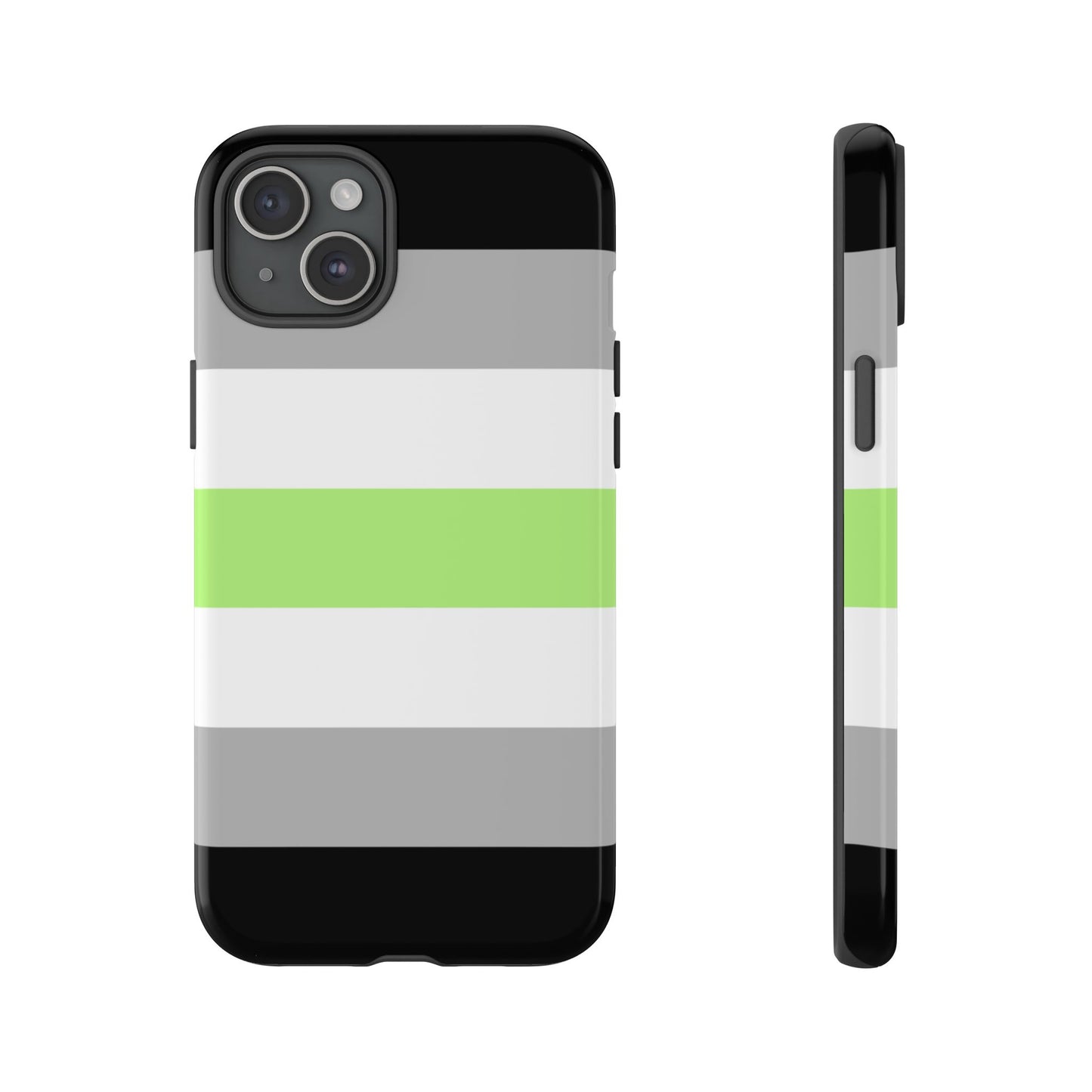Agender Pride iPhone Case – LGBTQ Flag Protective Cover for iPhone 11 12 13 14 15 16 17