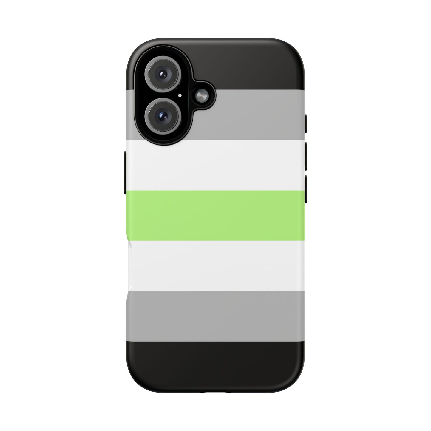 Agender Pride iPhone Case – LGBTQ Flag Protective Cover for iPhone 11 12 13 14 15 16 17