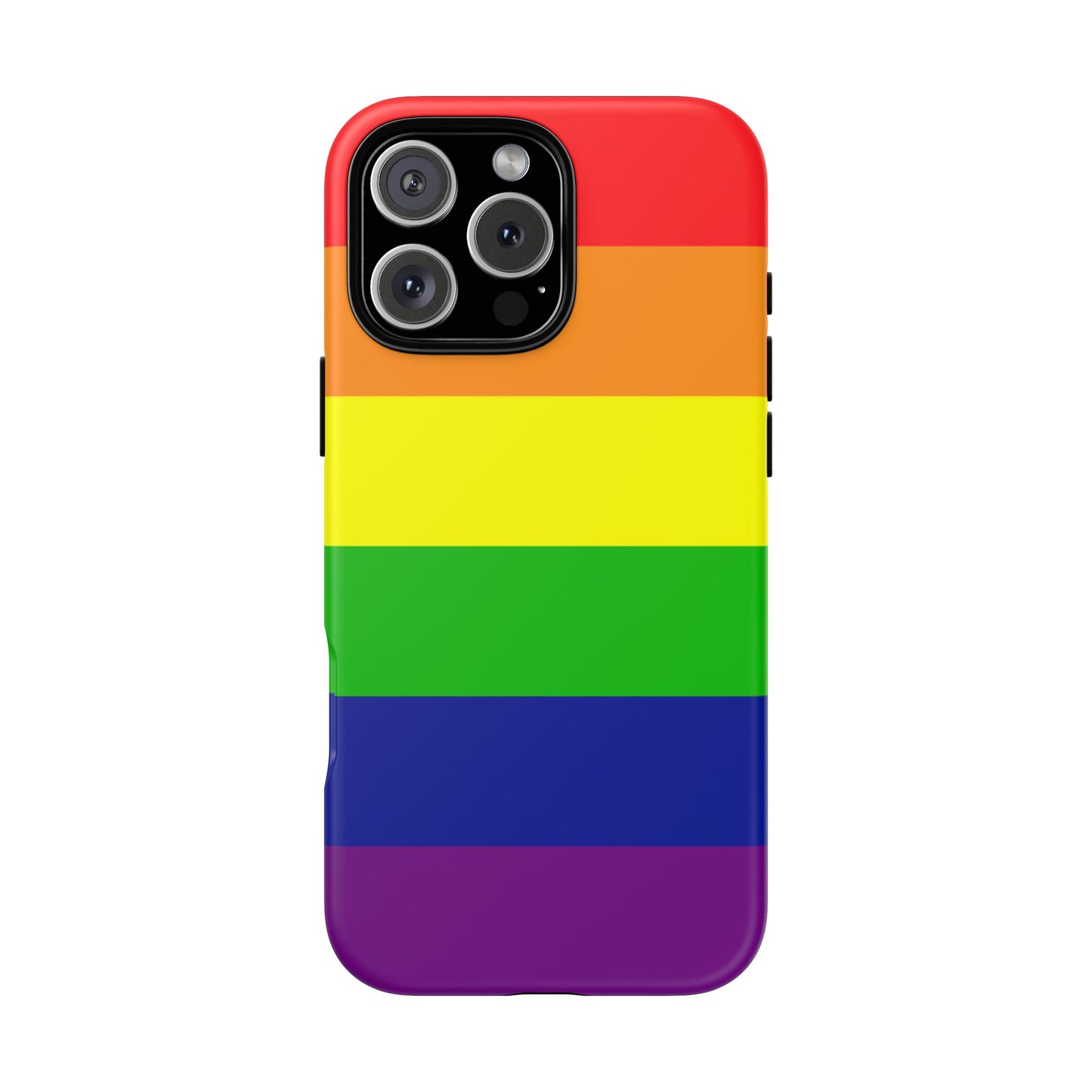 Rainbow Pride iPhone Case – LGBTQ Flag Protective Cover for iPhone 11 12 13 14 15 16 17