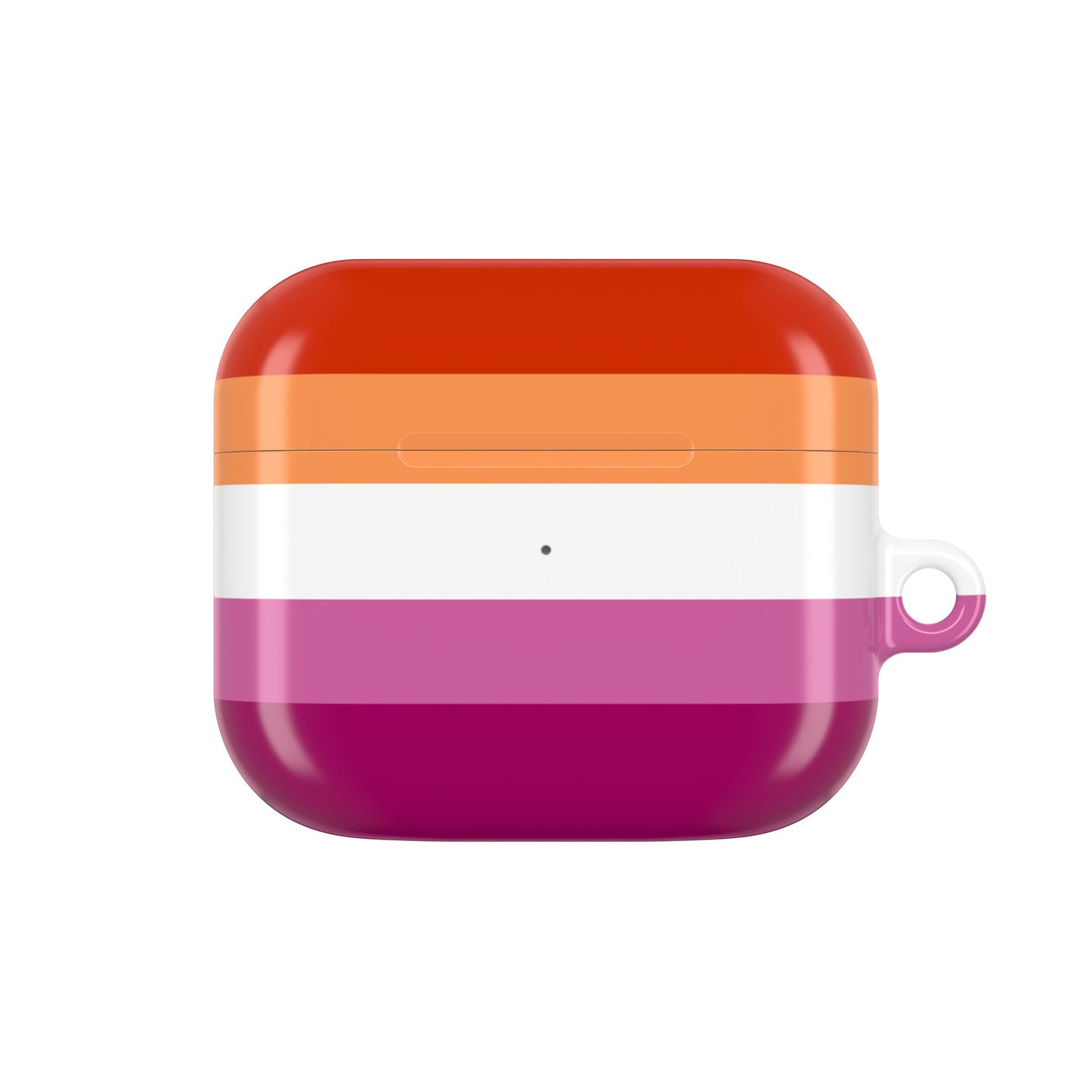 Lesbian Pride Flag AirPods Case Cover | LGBTQ AirPods Case for AirPods Pro & Gen 1–4