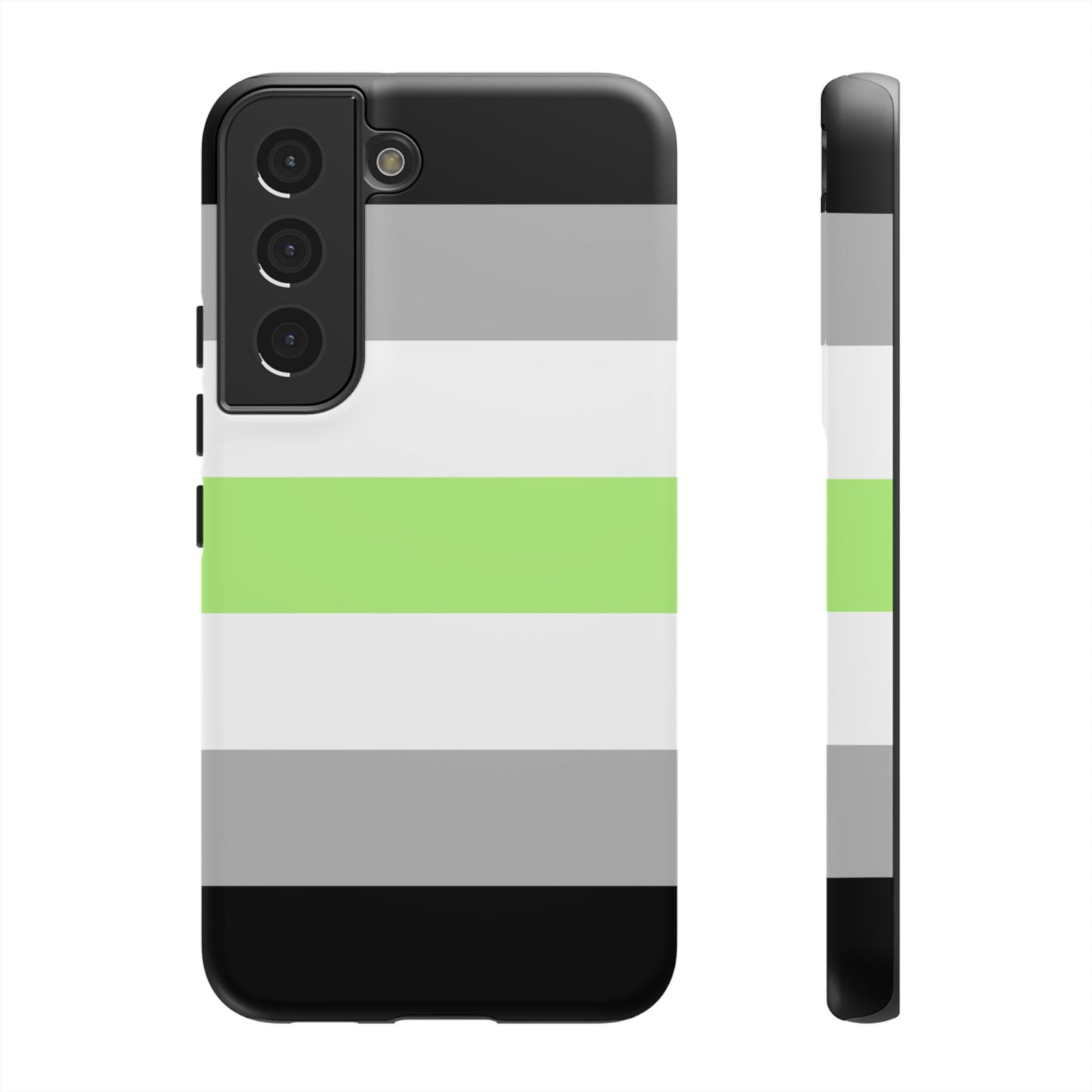 Agender Pride Samsung Phone Case – LGBTQ Flag Protective Cover for Galaxy S21 S22 S23 S24 S25