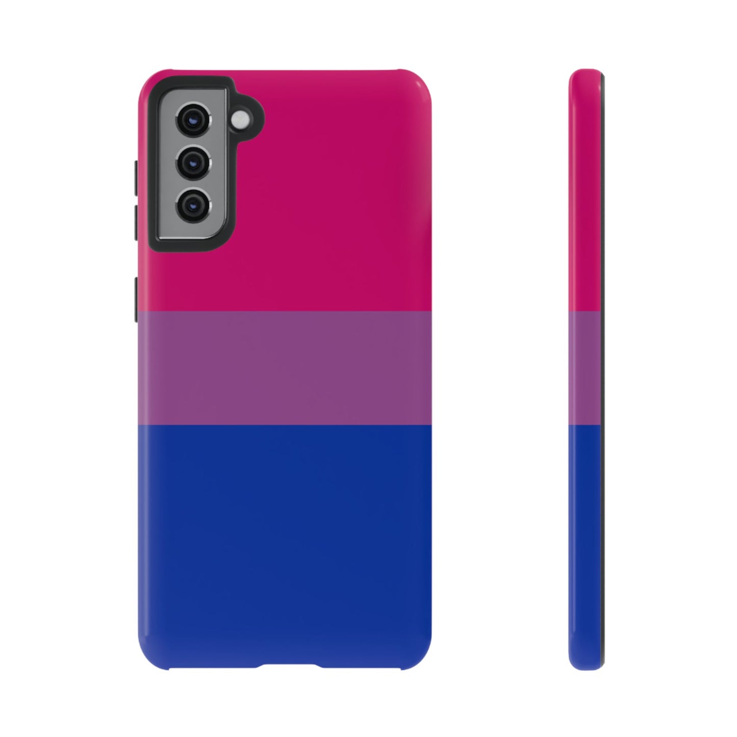 Bisexual Pride Samsung Phone Case – LGBTQ Flag Protective Cover for Galaxy S21 S22 S23 S24 S25