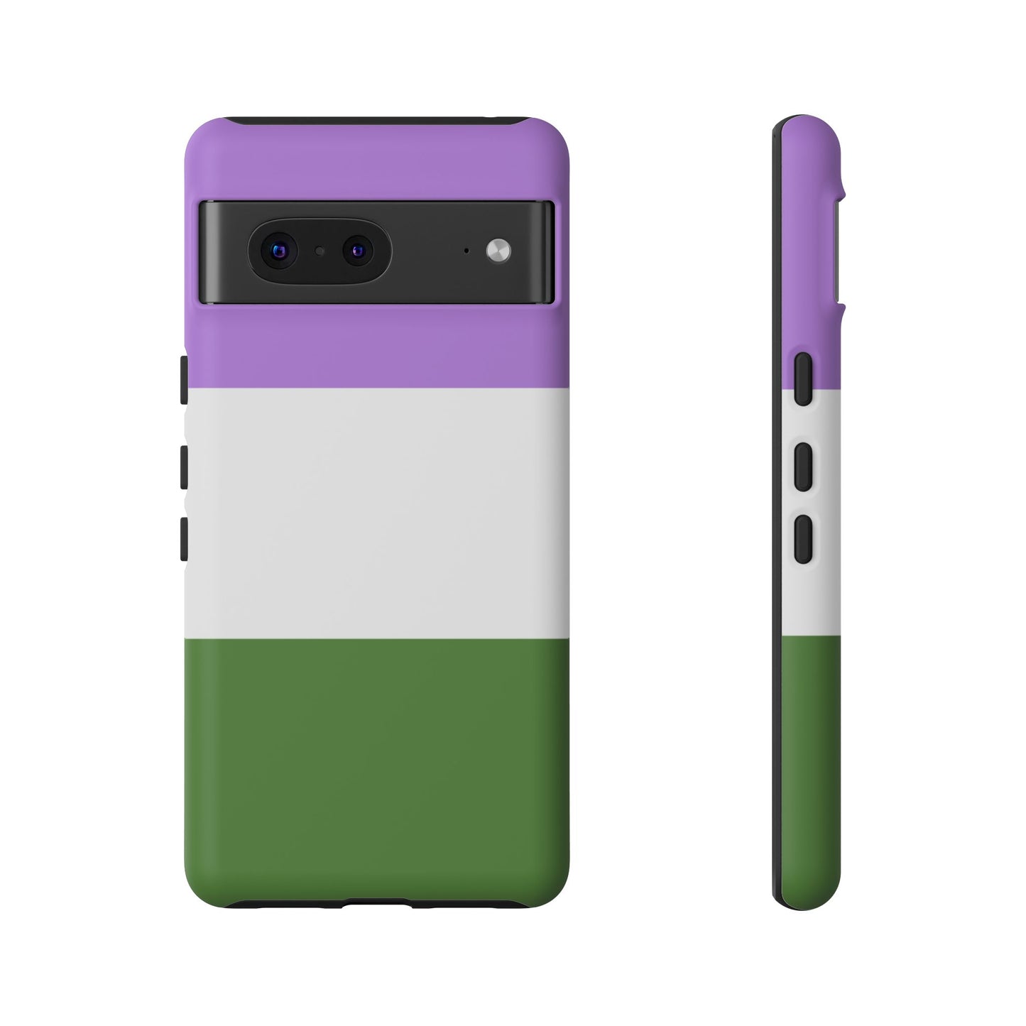 Genderqueer Pride Google Pixel Phone Case – LGBTQ Protective Cover for Pixel 6 7 8 9